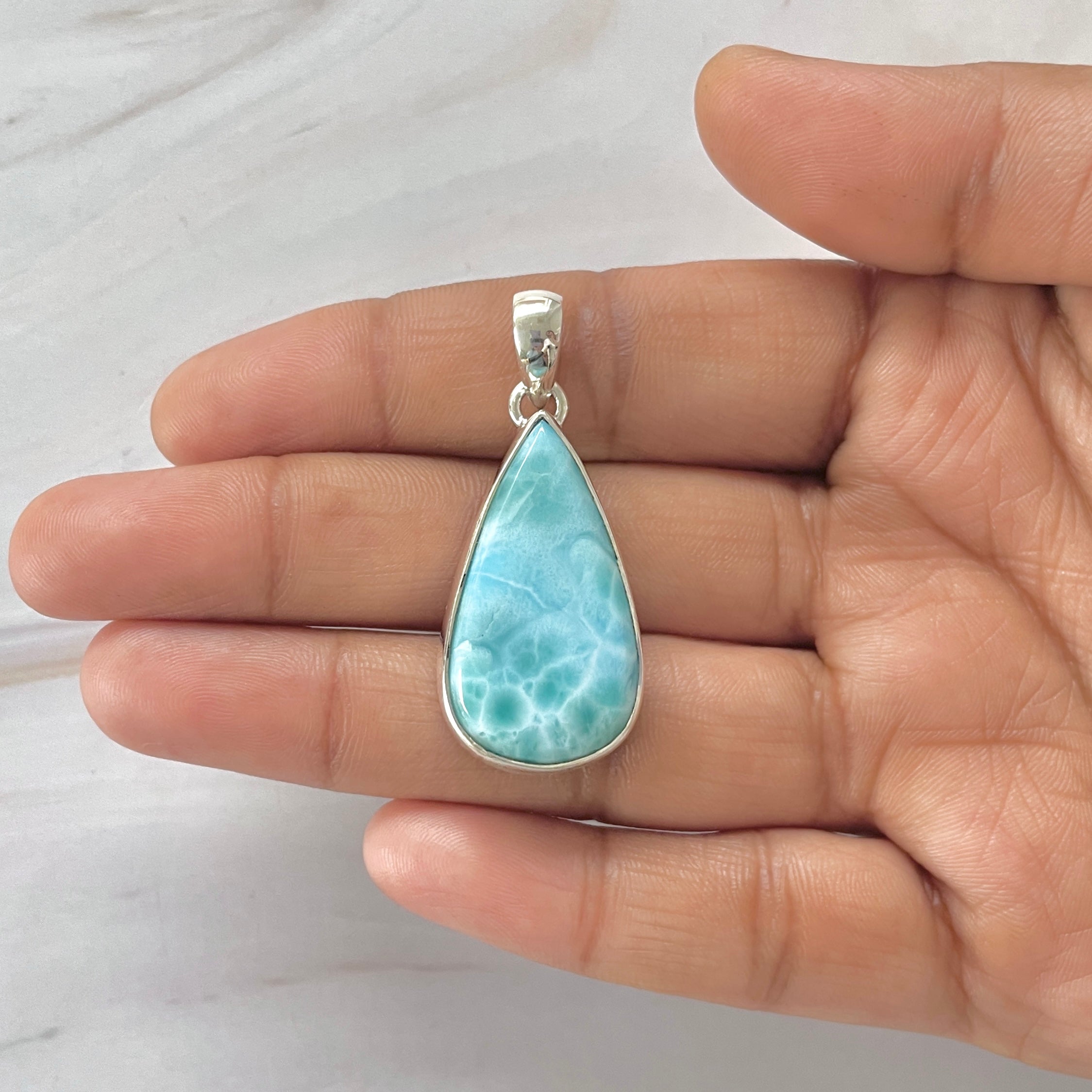 Larimar Pendant-(LAR-1-307)