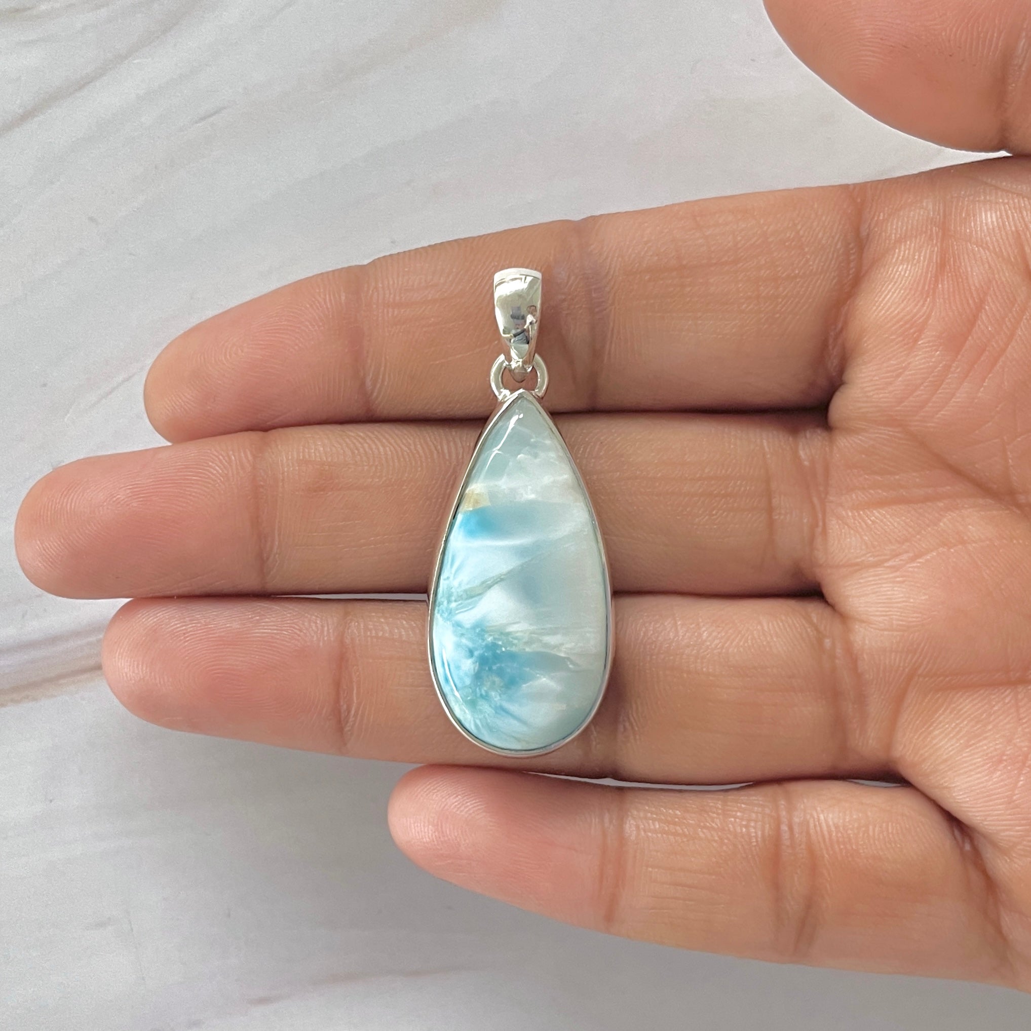 Larimar Pendant-(LAR-1-310)