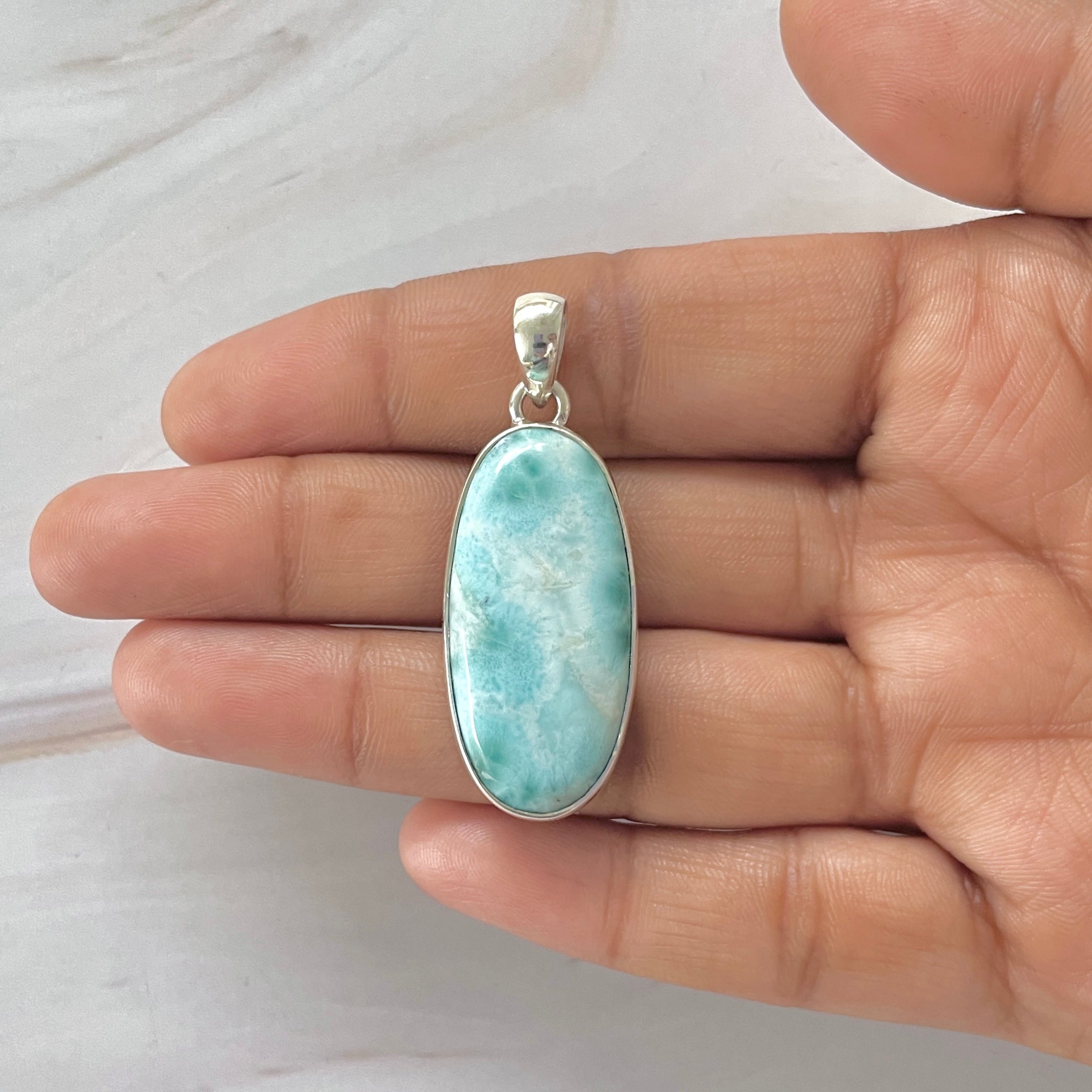 Larimar Pendant-(LAR-1-311)