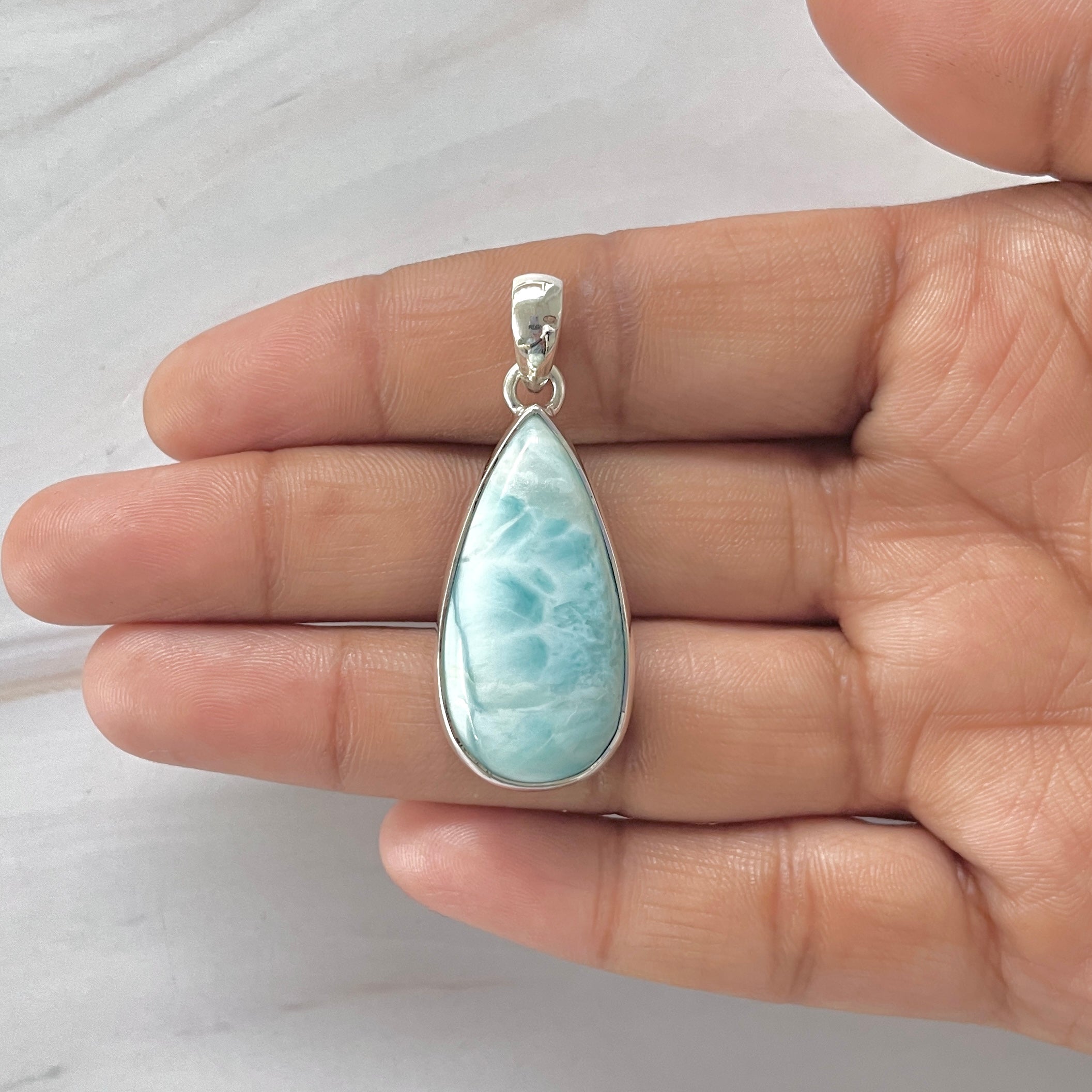 Larimar Pendant-(LAR-1-314)