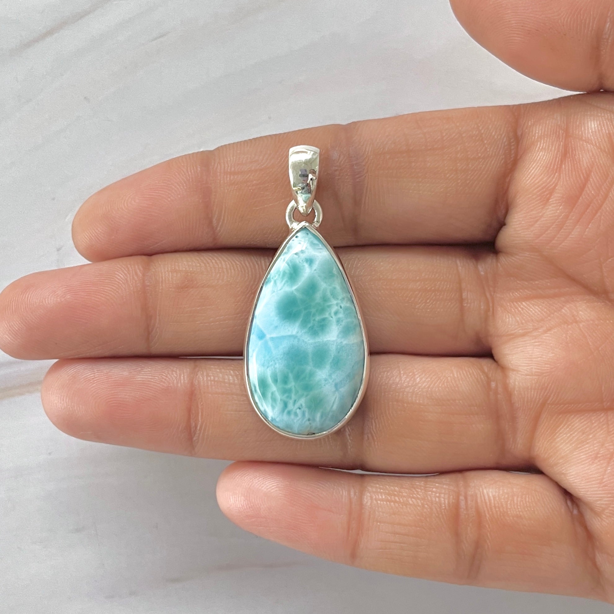 Larimar Pendant-(LAR-1-315)