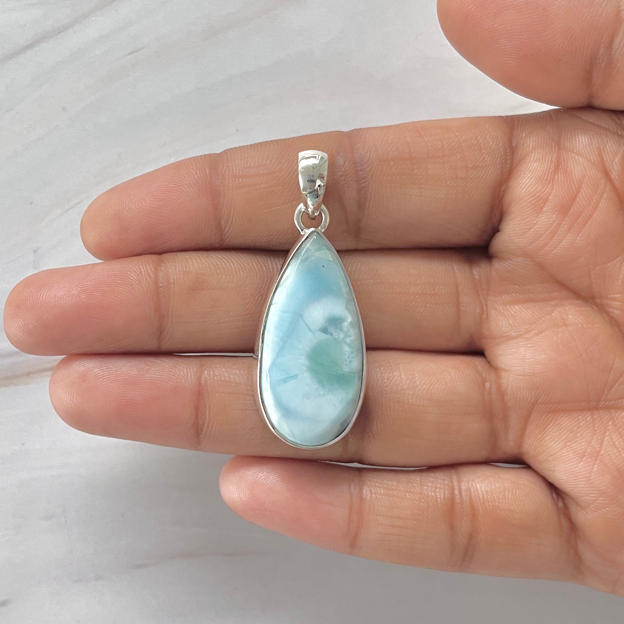 Larimar Pendant-(LAR-1-316)
