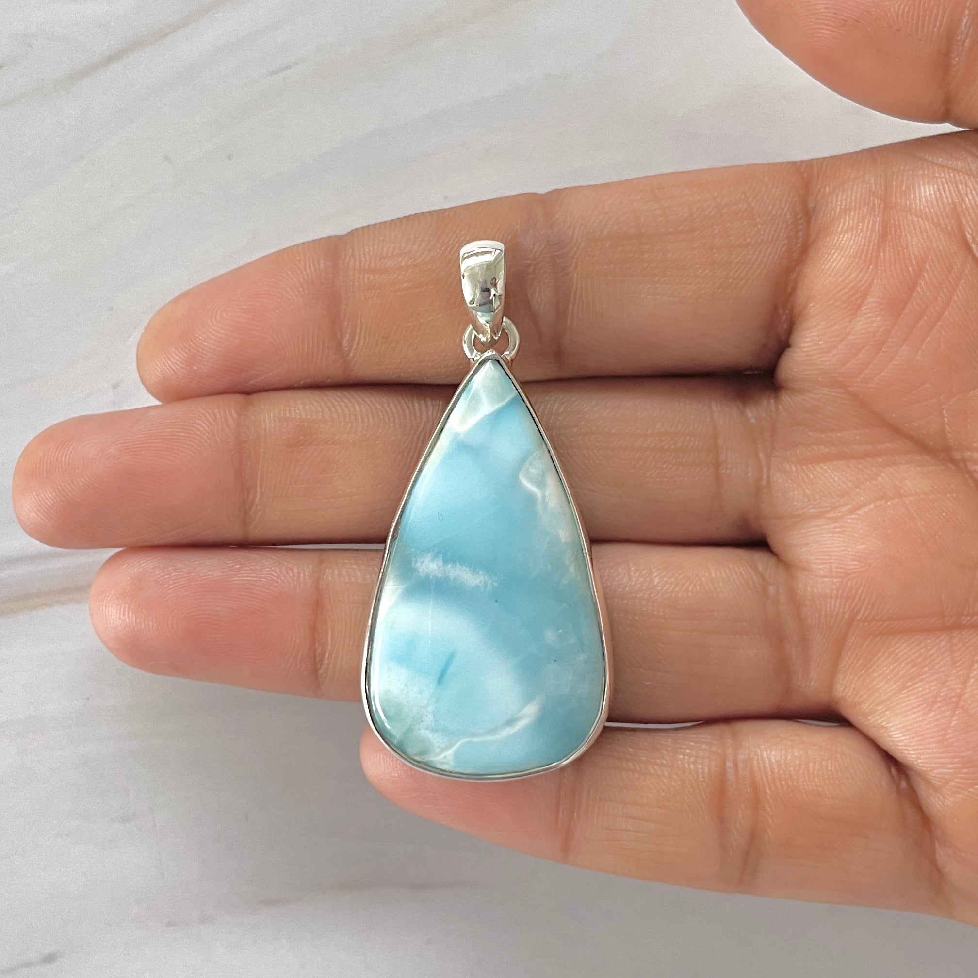 Larimar Pendant-(LAR-1-331)