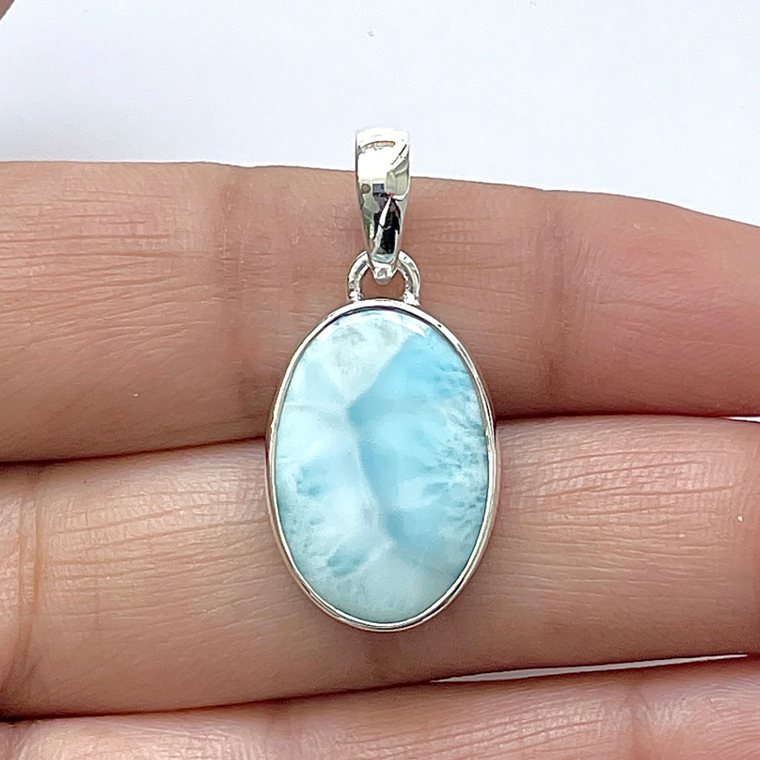 Larimar Pendant-(LAR-1-34)