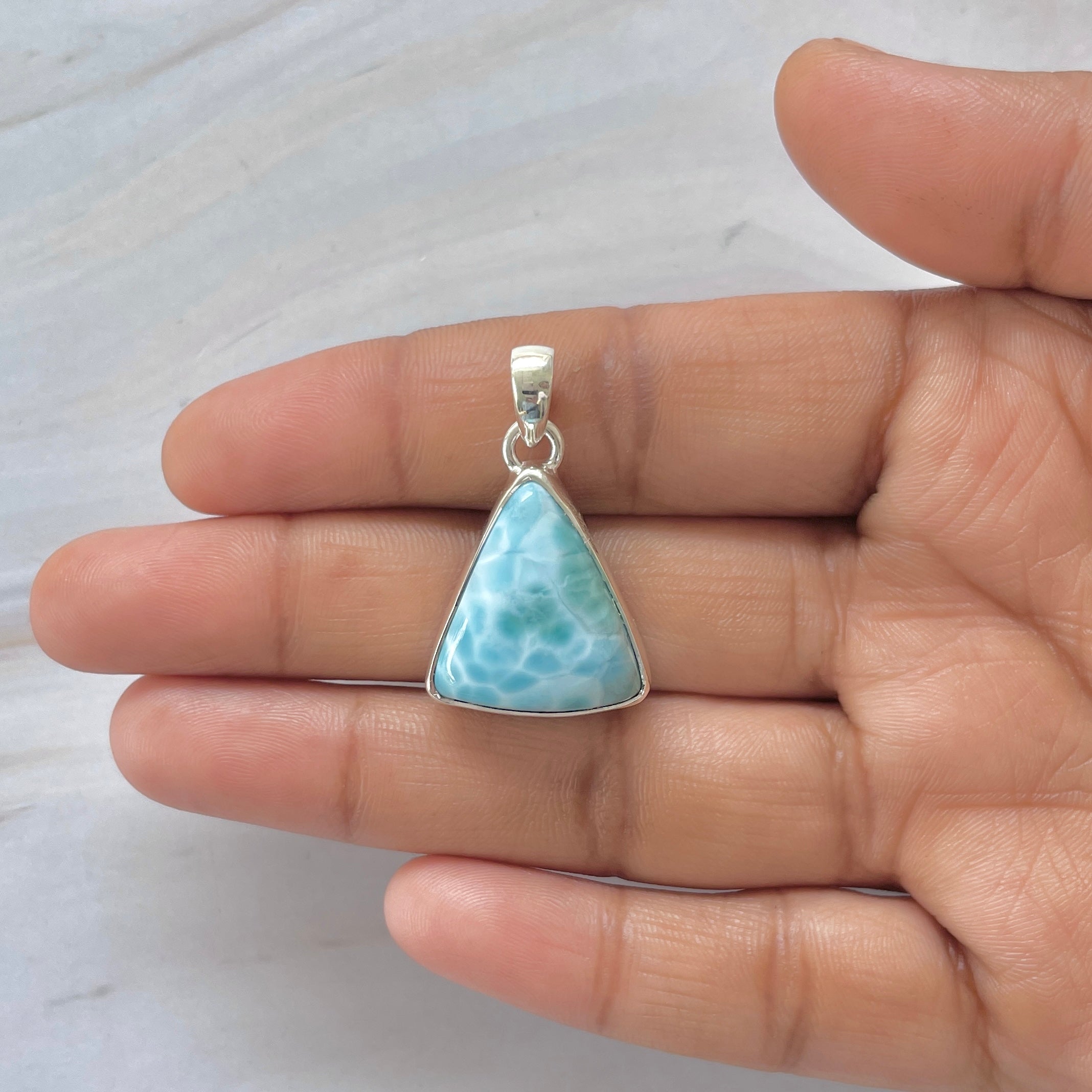Larimar Pendant-(LAR-1-364)