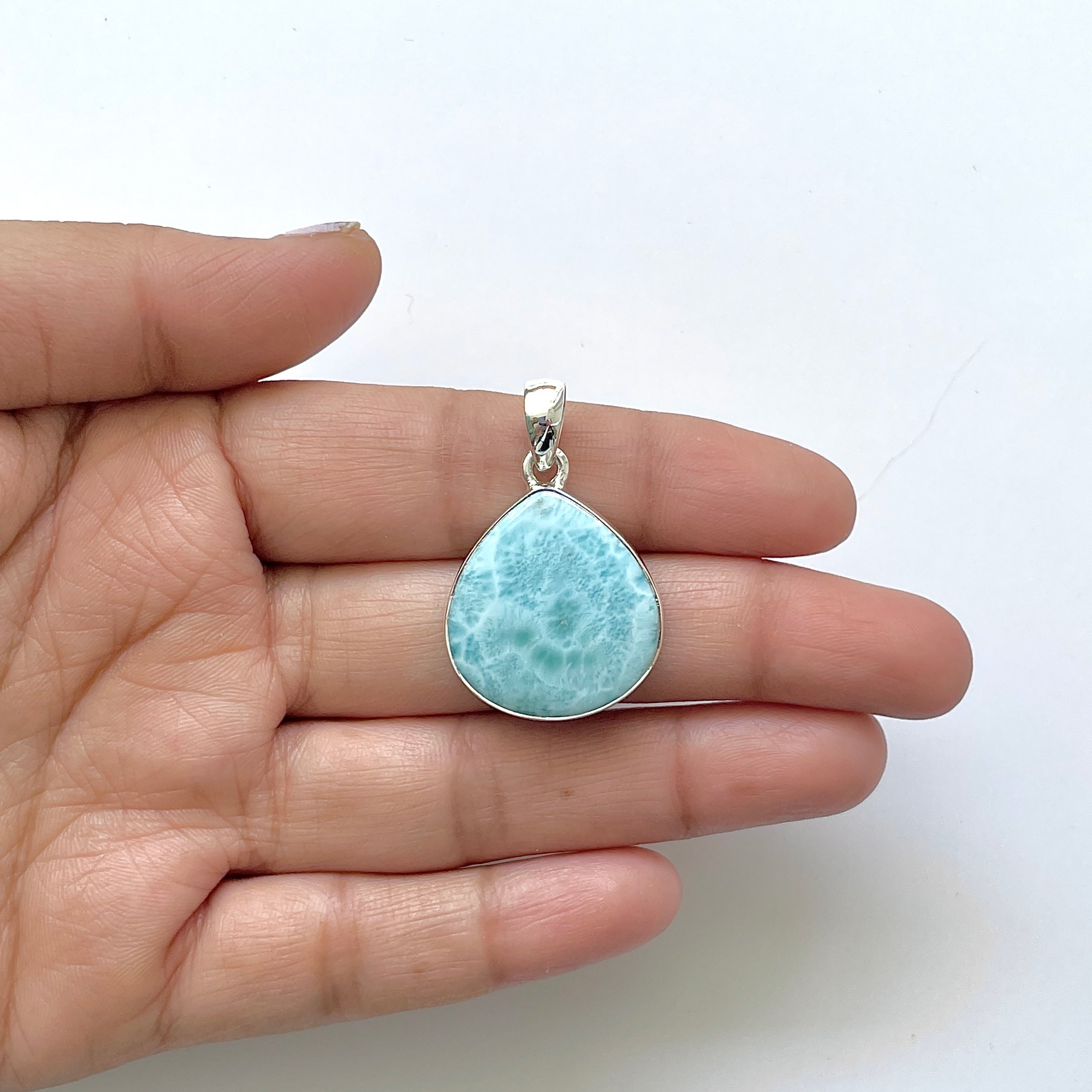 Larimar Pendant-(LAR-1-38)