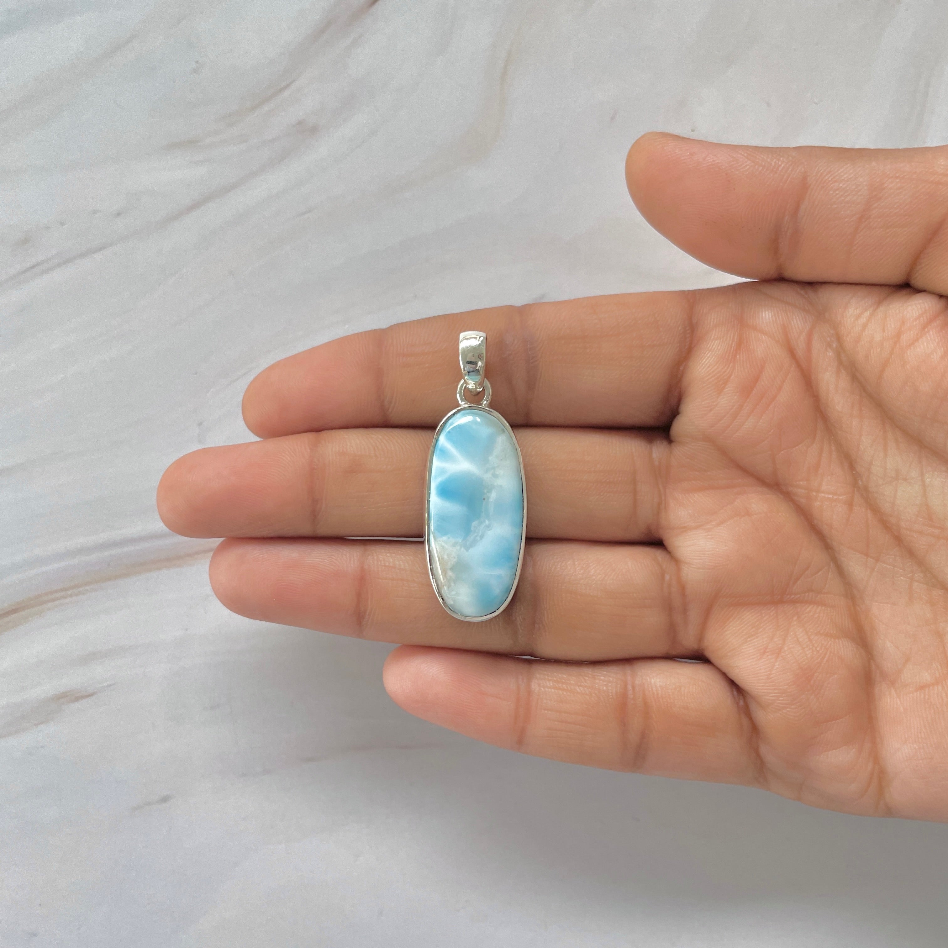 Larimar Pendant-(LAR-1-401)
