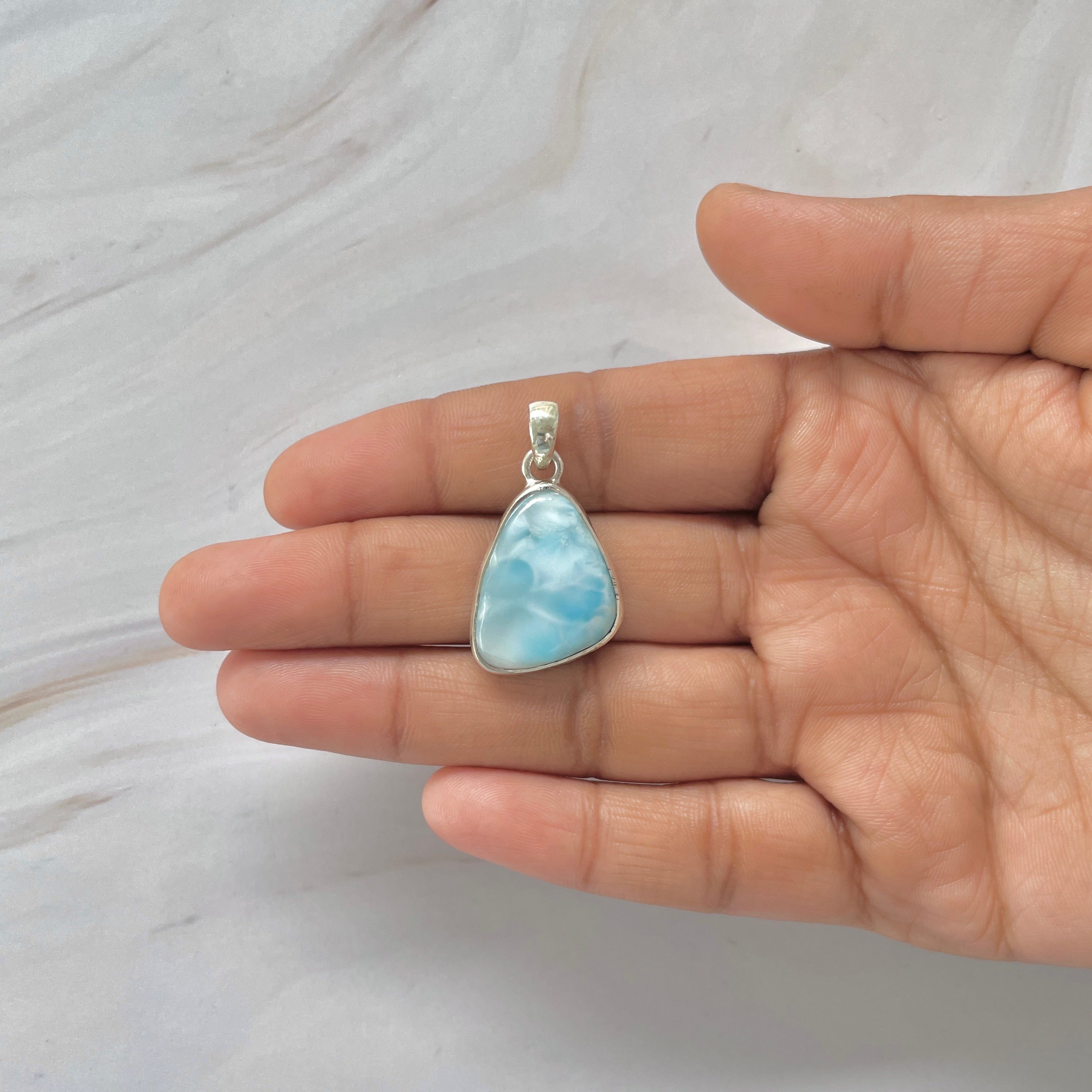 Larimar Pendant-(LAR-1-402)