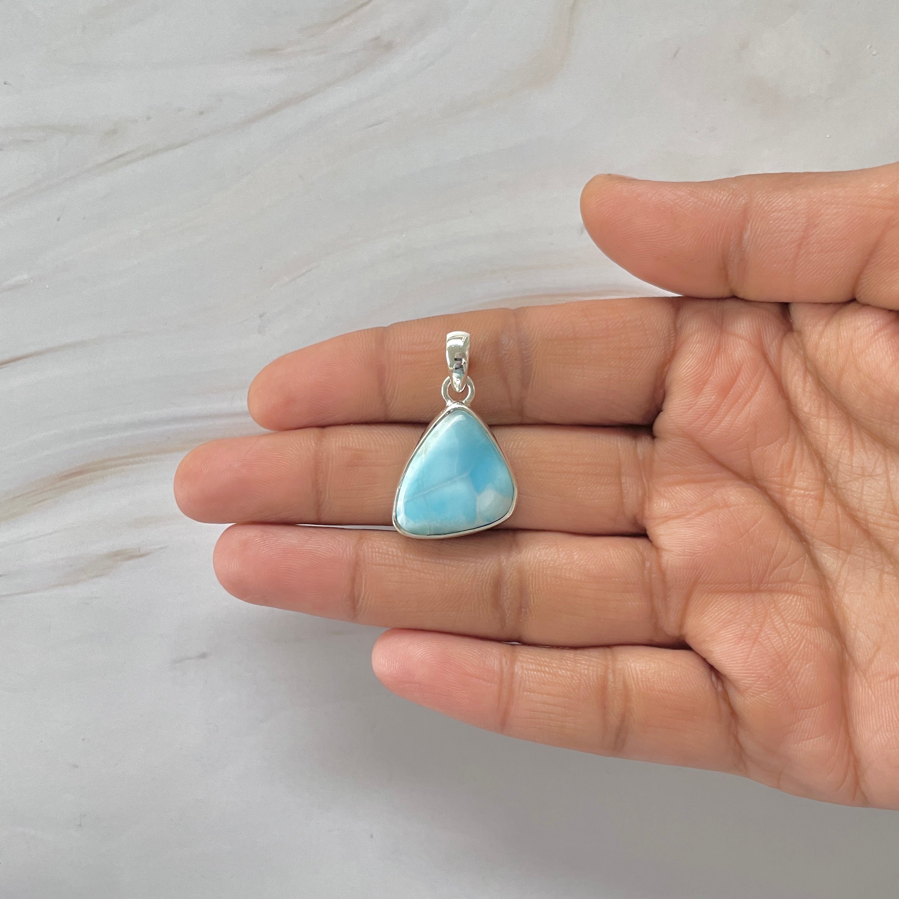 Larimar Pendant-(LAR-1-416)