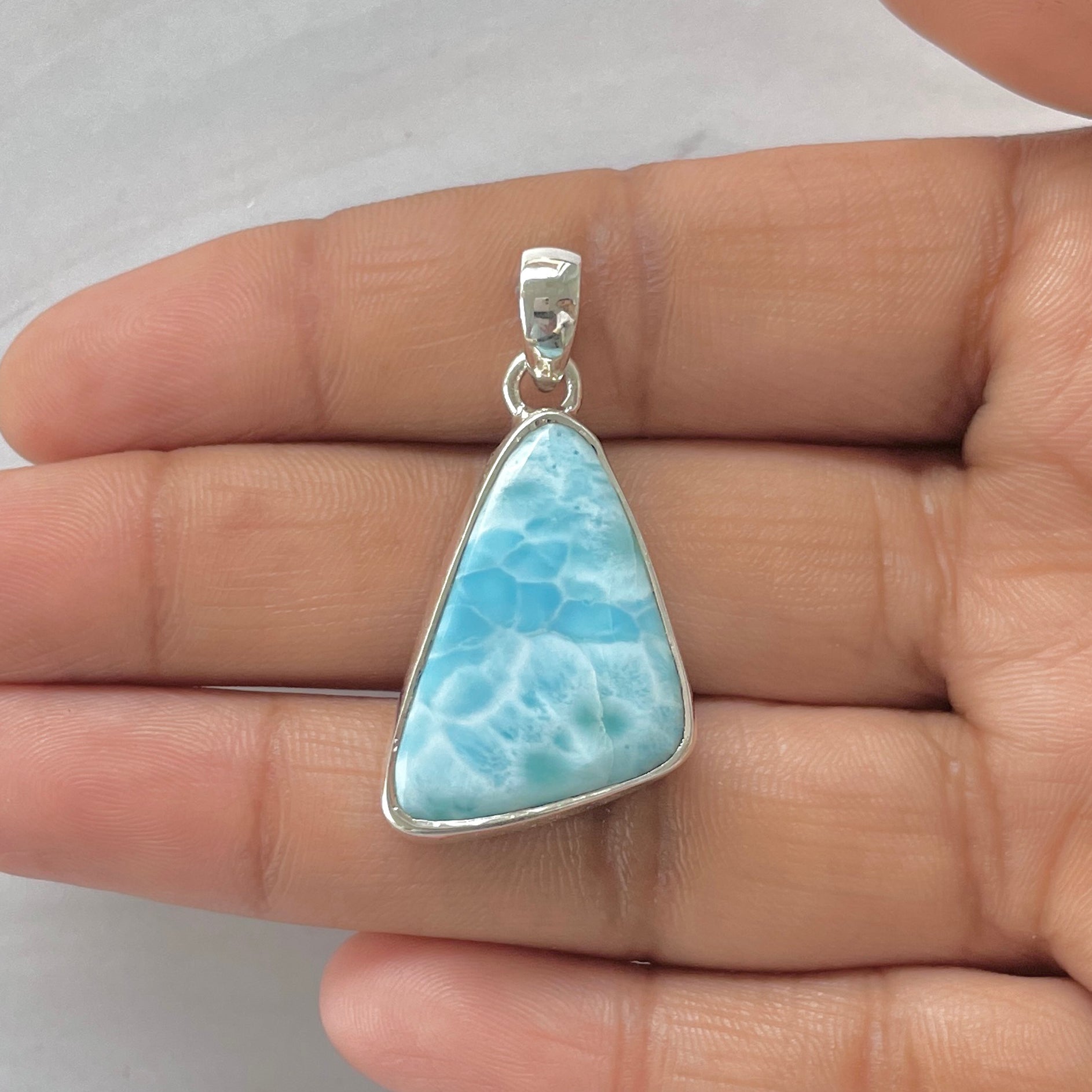 Larimar Pendant-(LAR-1-425)
