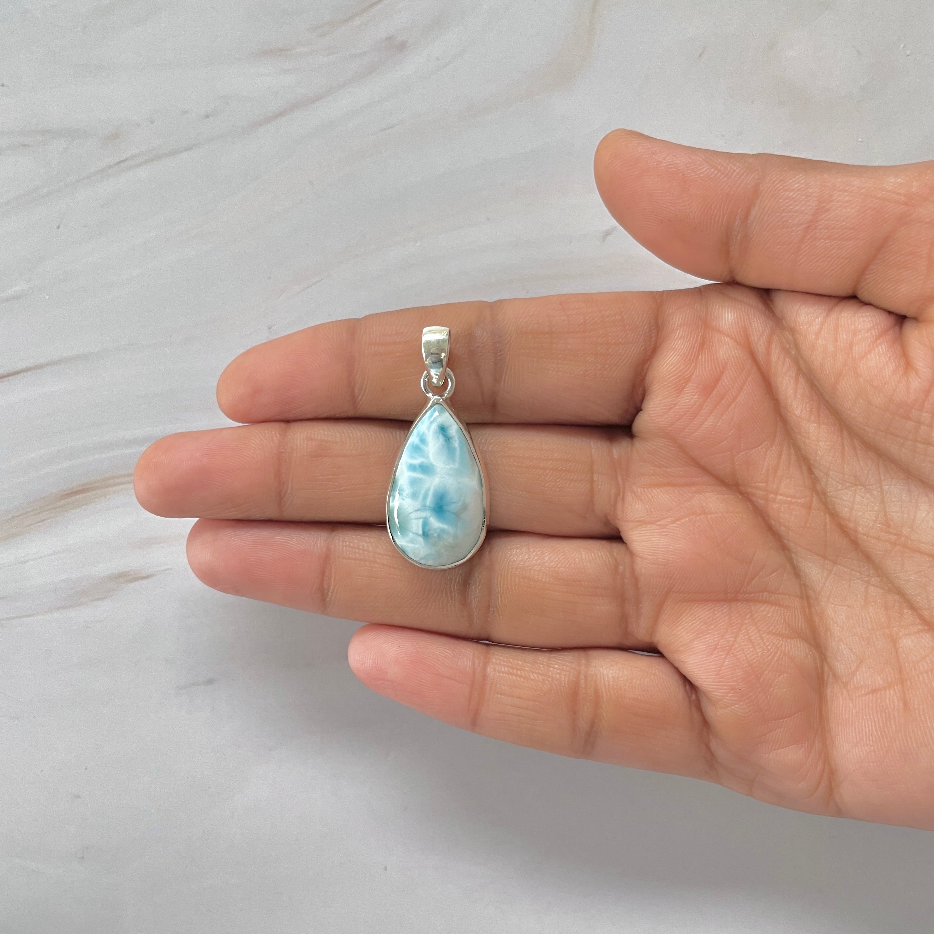 Larimar Pendant-(LAR-1-426)