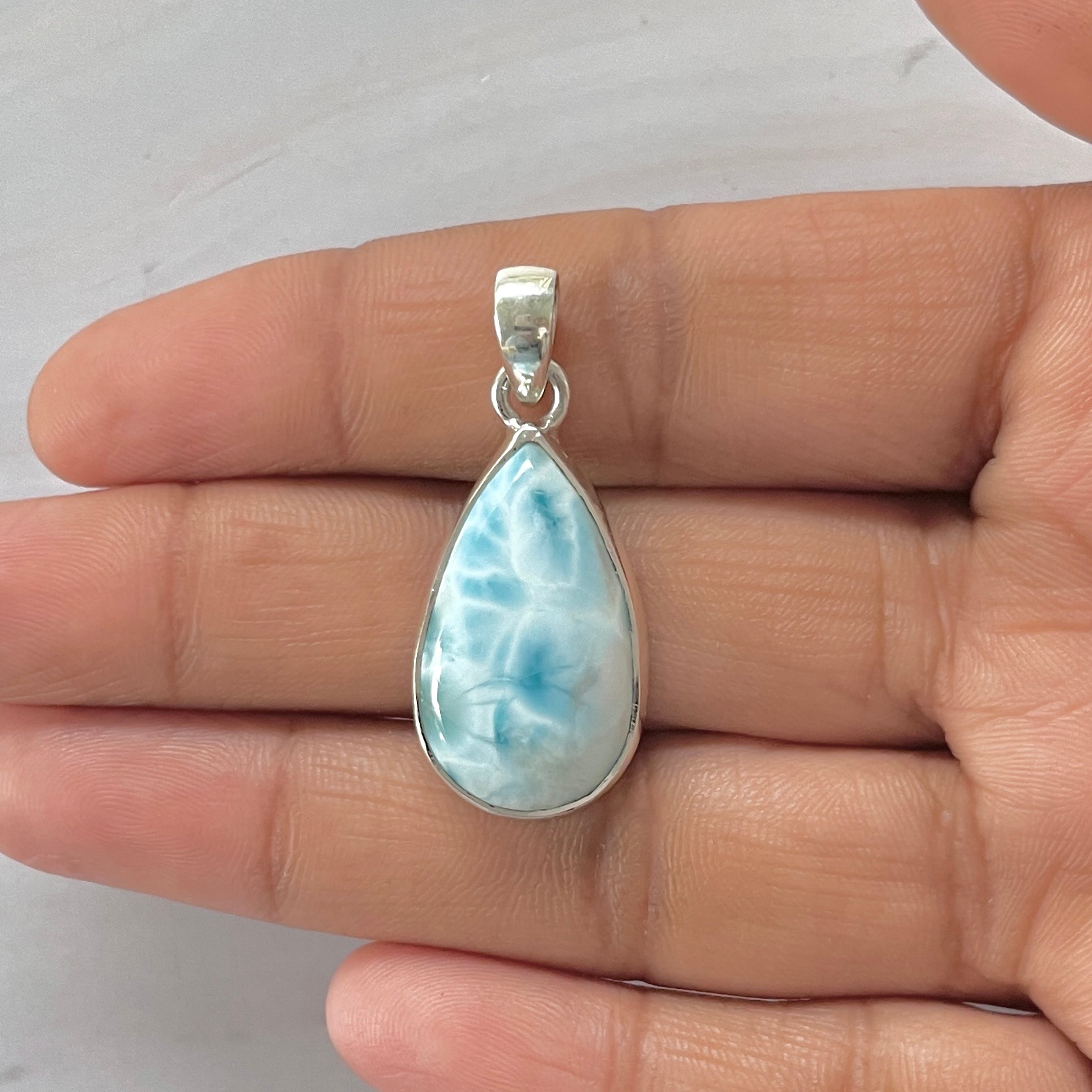 Larimar Pendant-(LAR-1-426)