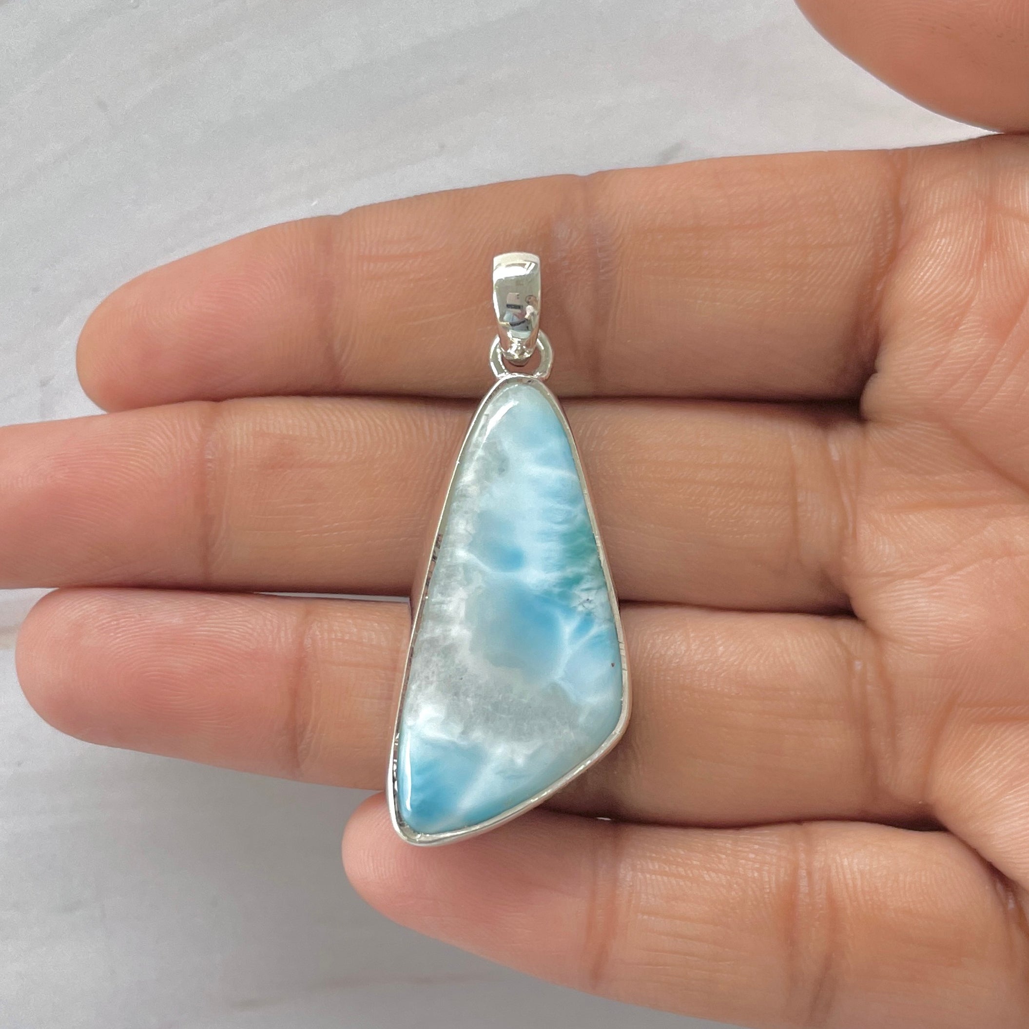 Larimar Pendant-(LAR-1-428)