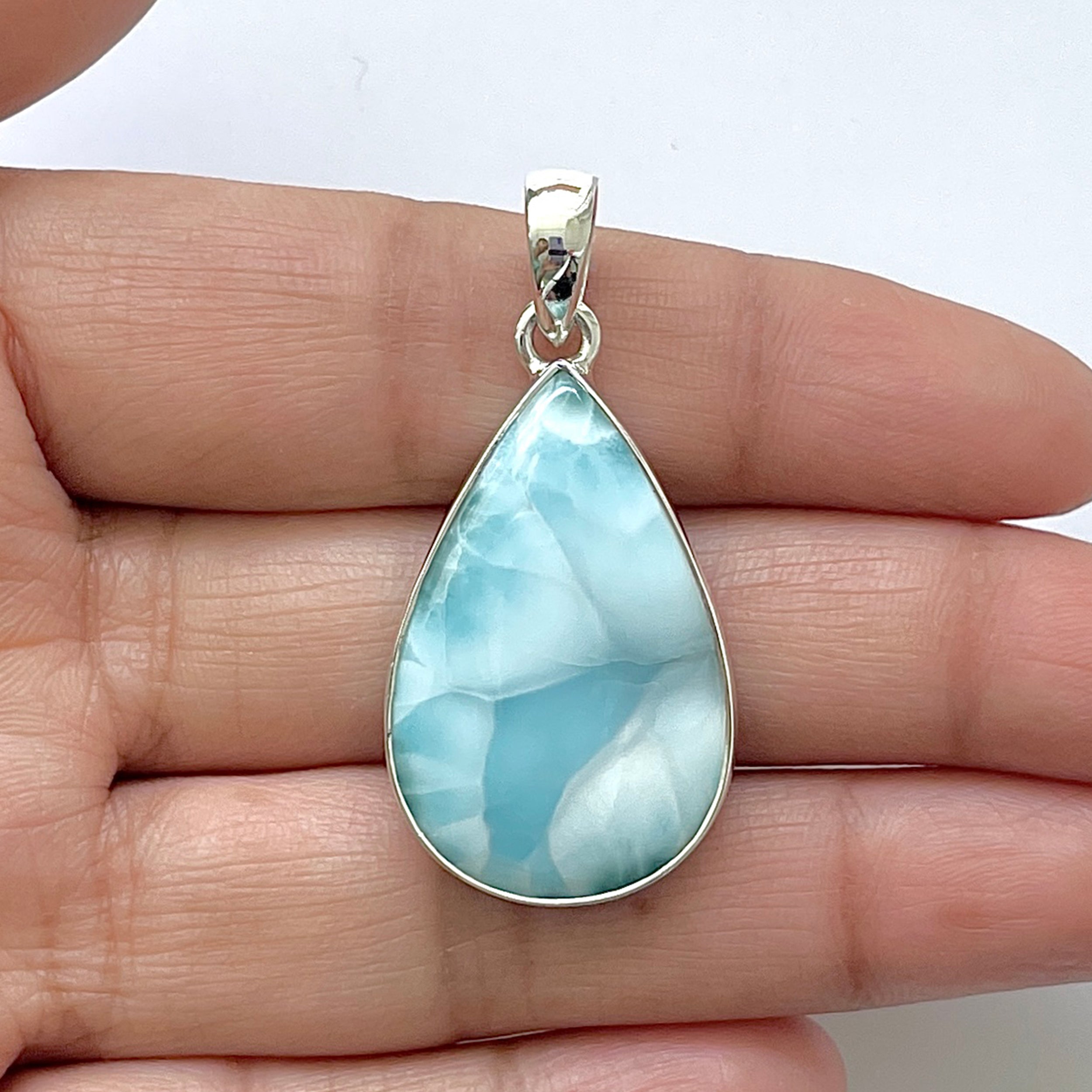 Larimar Pendant-(LAR-1-43)