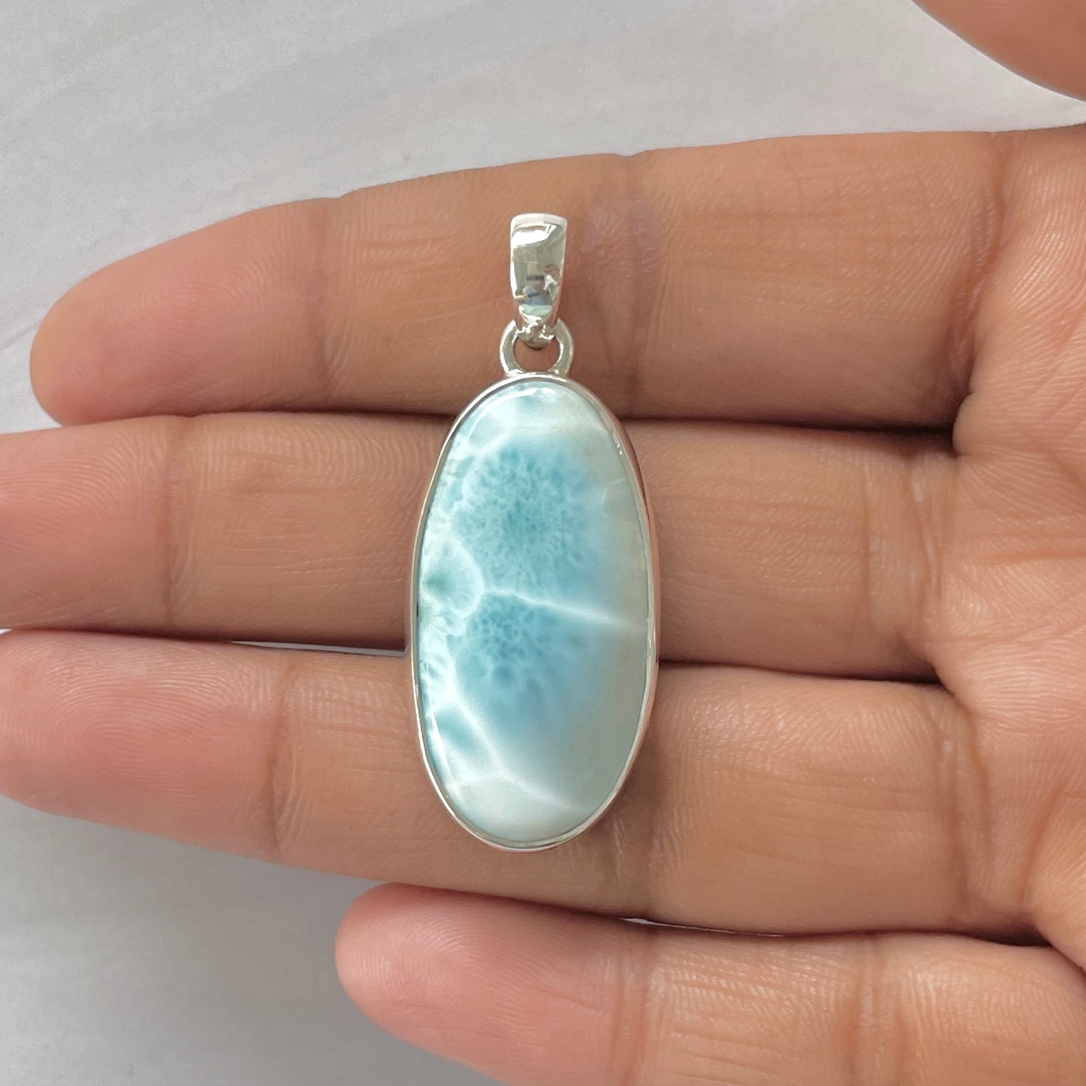 Larimar Pendant-(LAR-1-430)