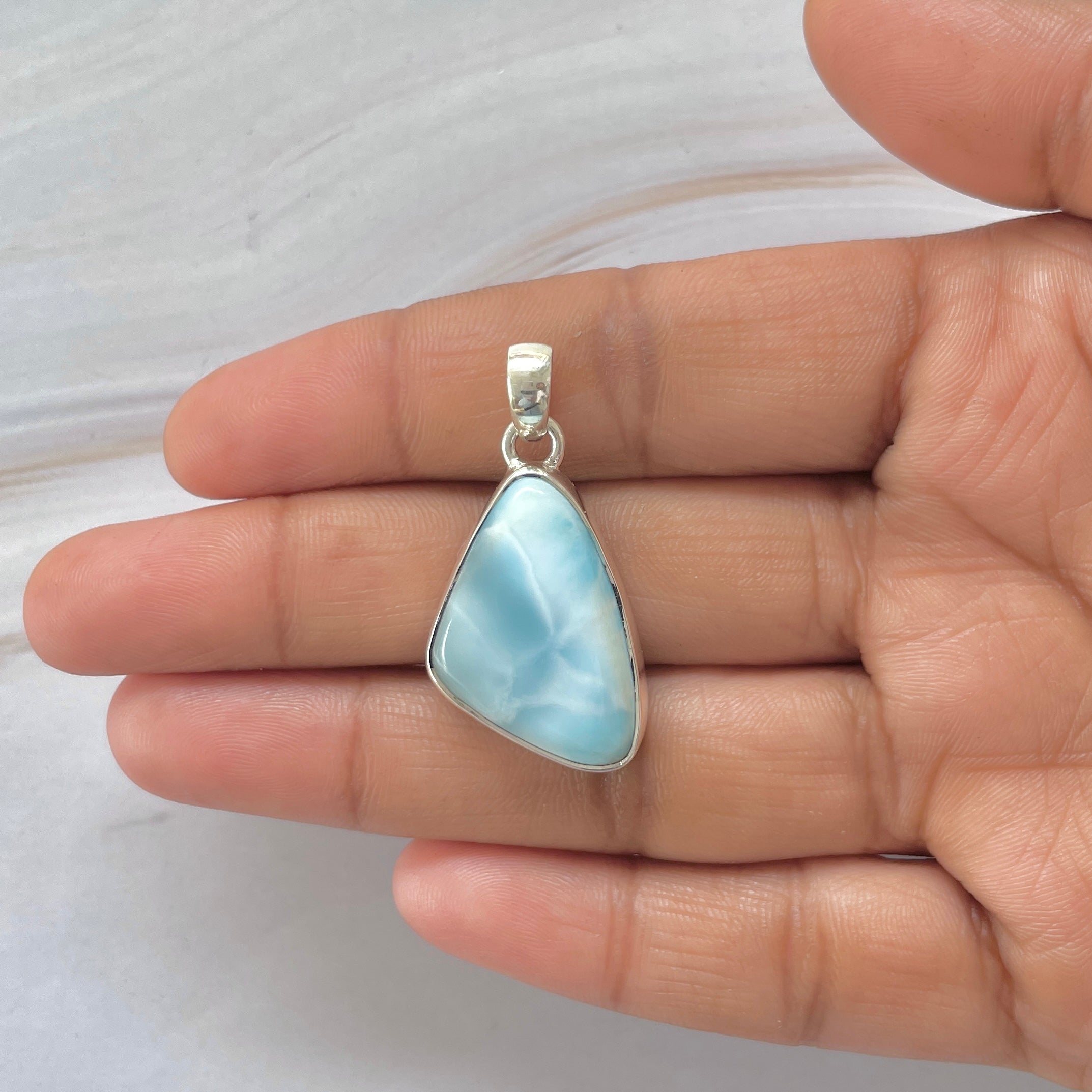 Larimar Pendant-(LAR-1-433)