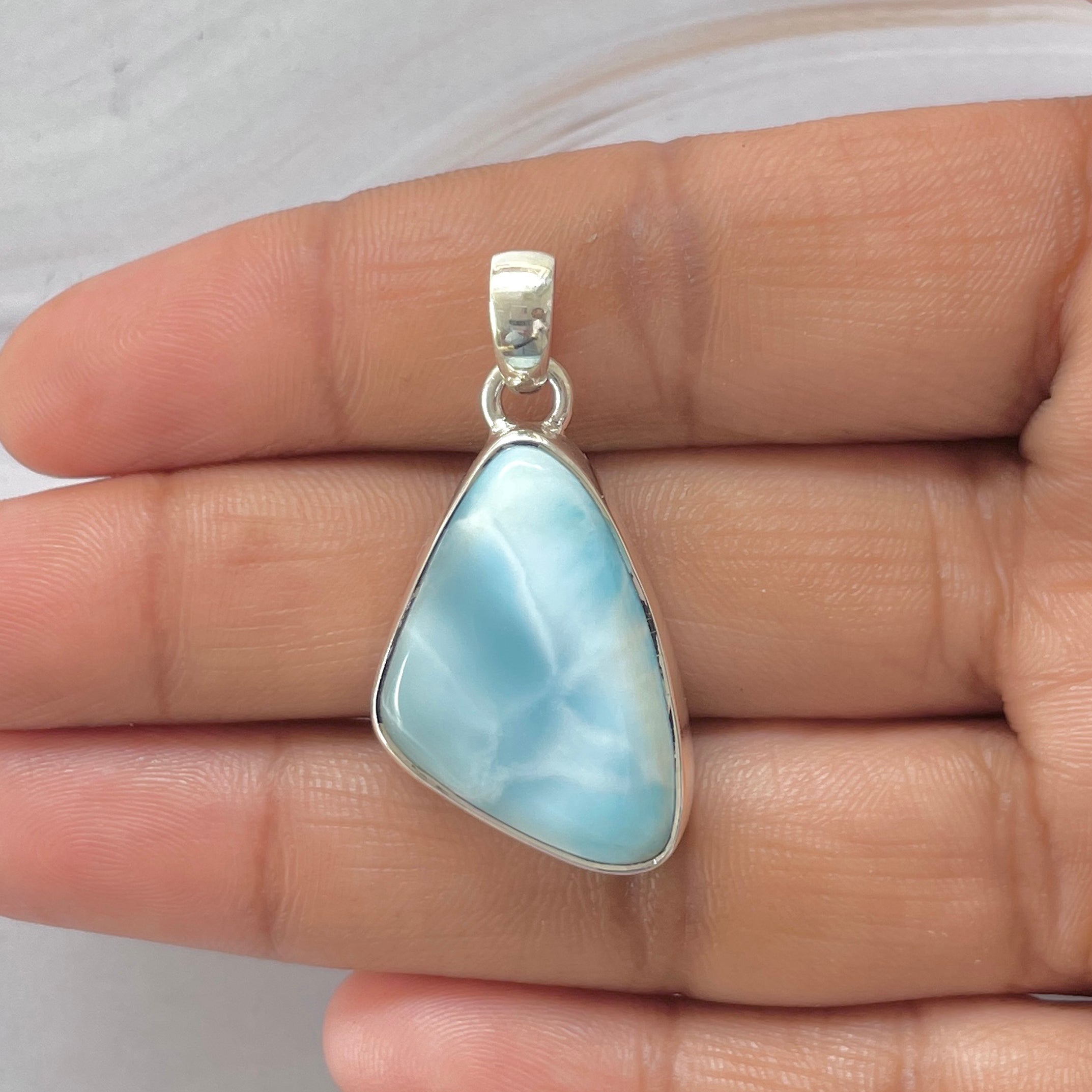 Larimar Pendant-(LAR-1-433)