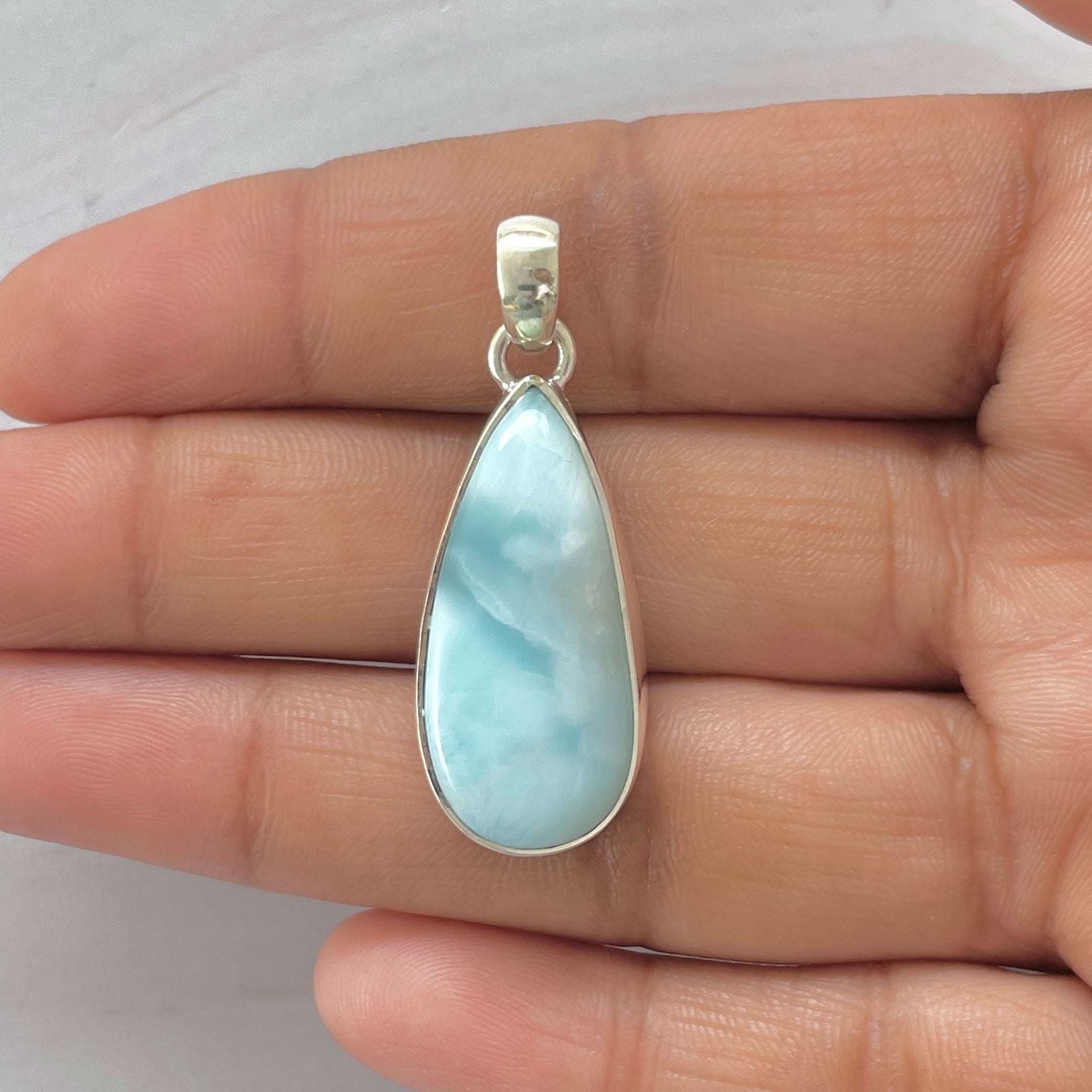 Larimar Pendant-(LAR-1-441)