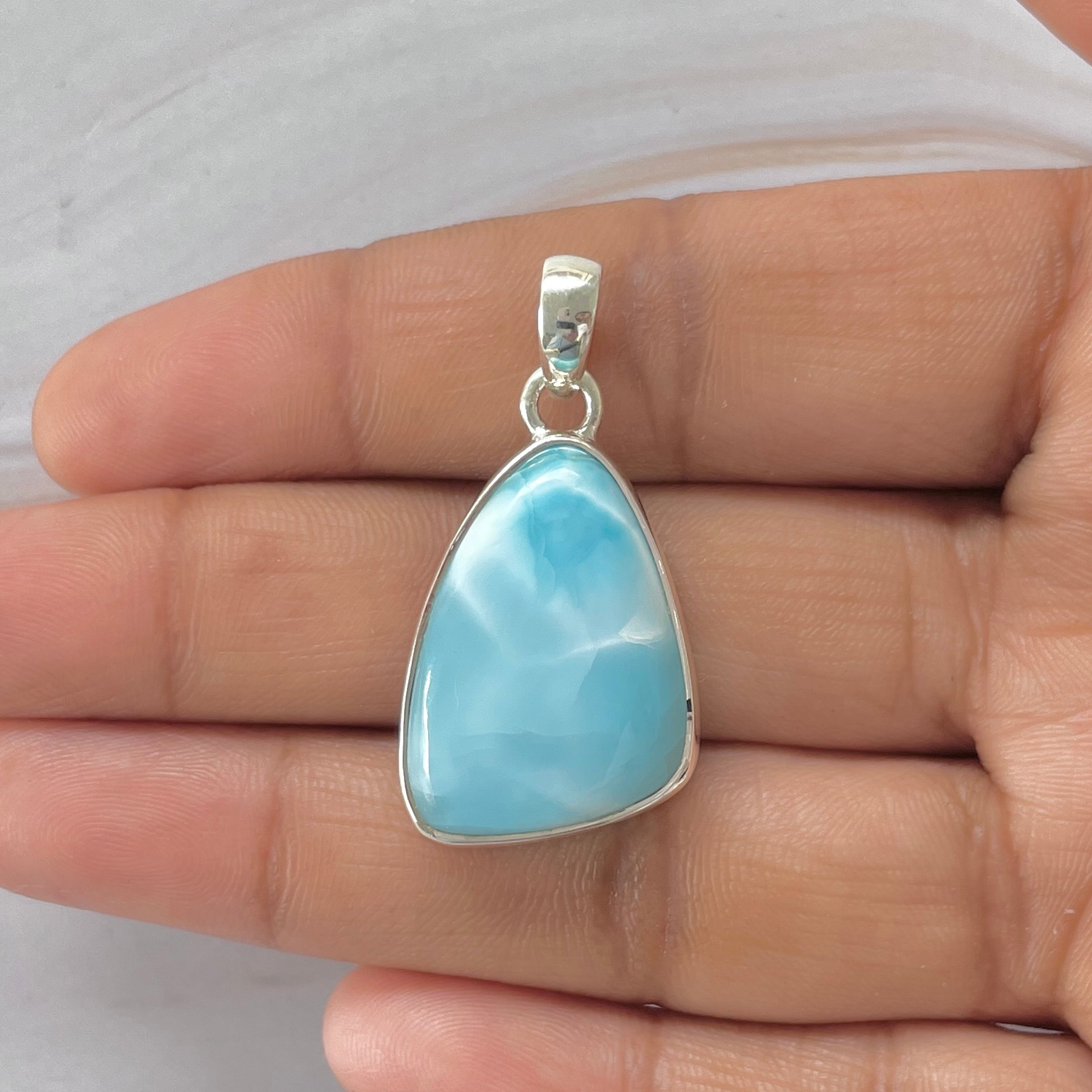 Larimar Pendant-(LAR-1-448)