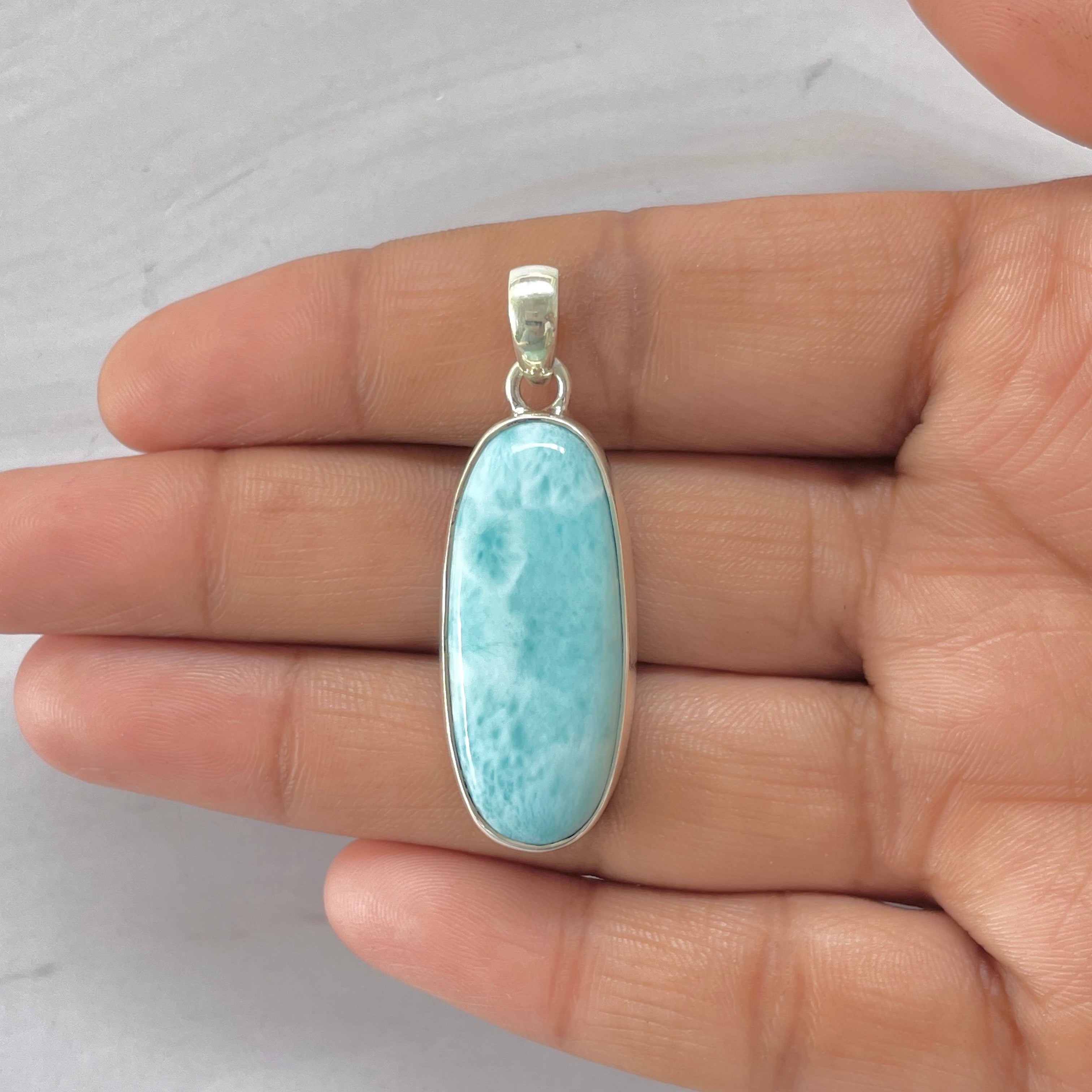 Larimar Pendant-(LAR-1-461)