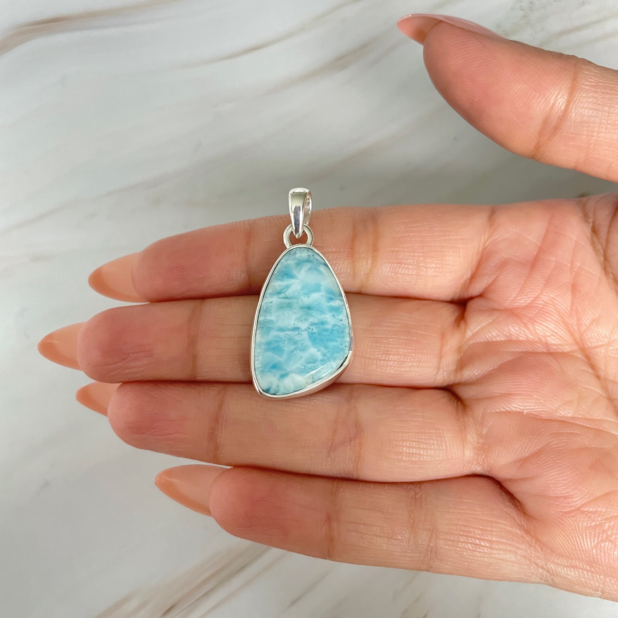 Larimar Pendant-(LAR-1-471)