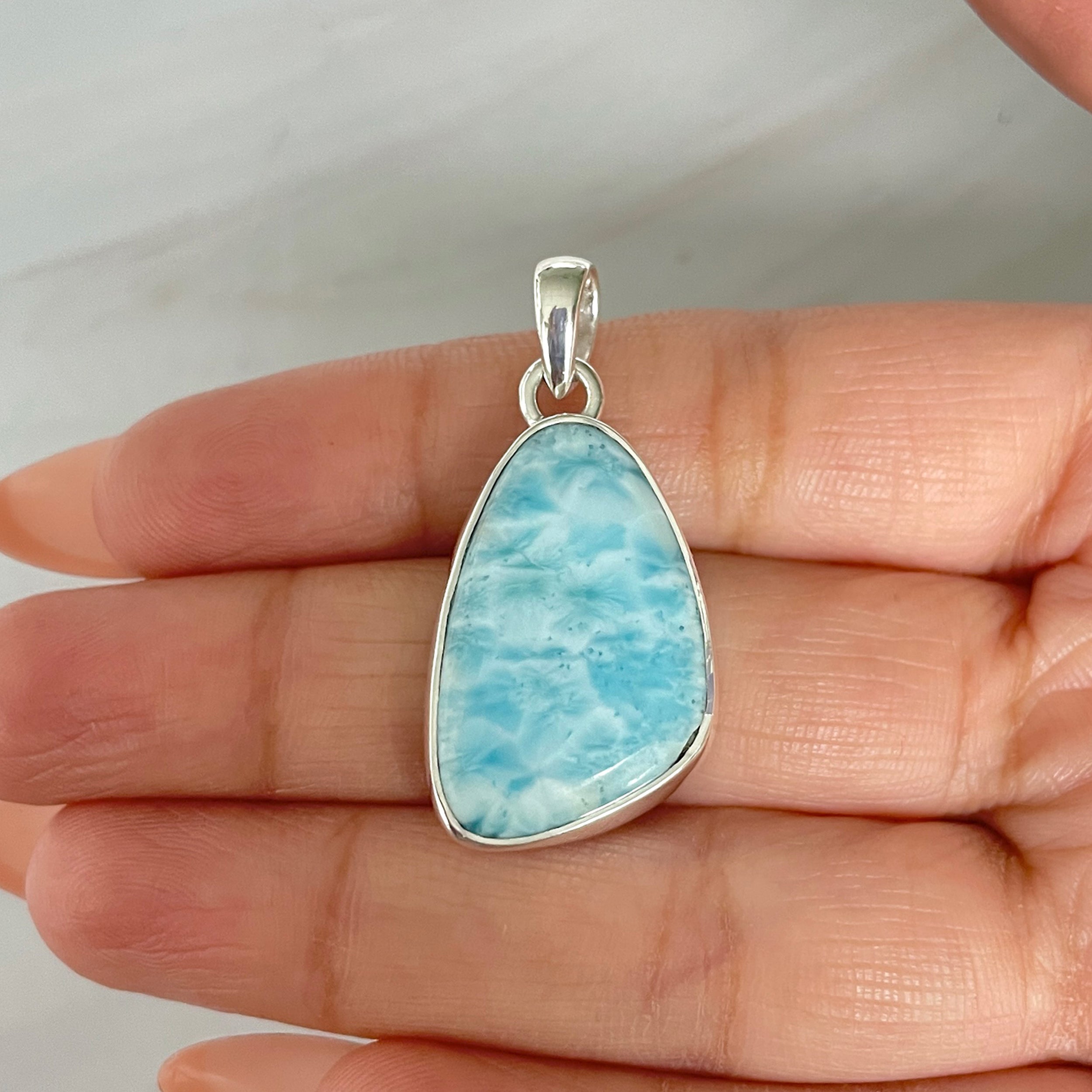 Larimar Pendant-(LAR-1-471)
