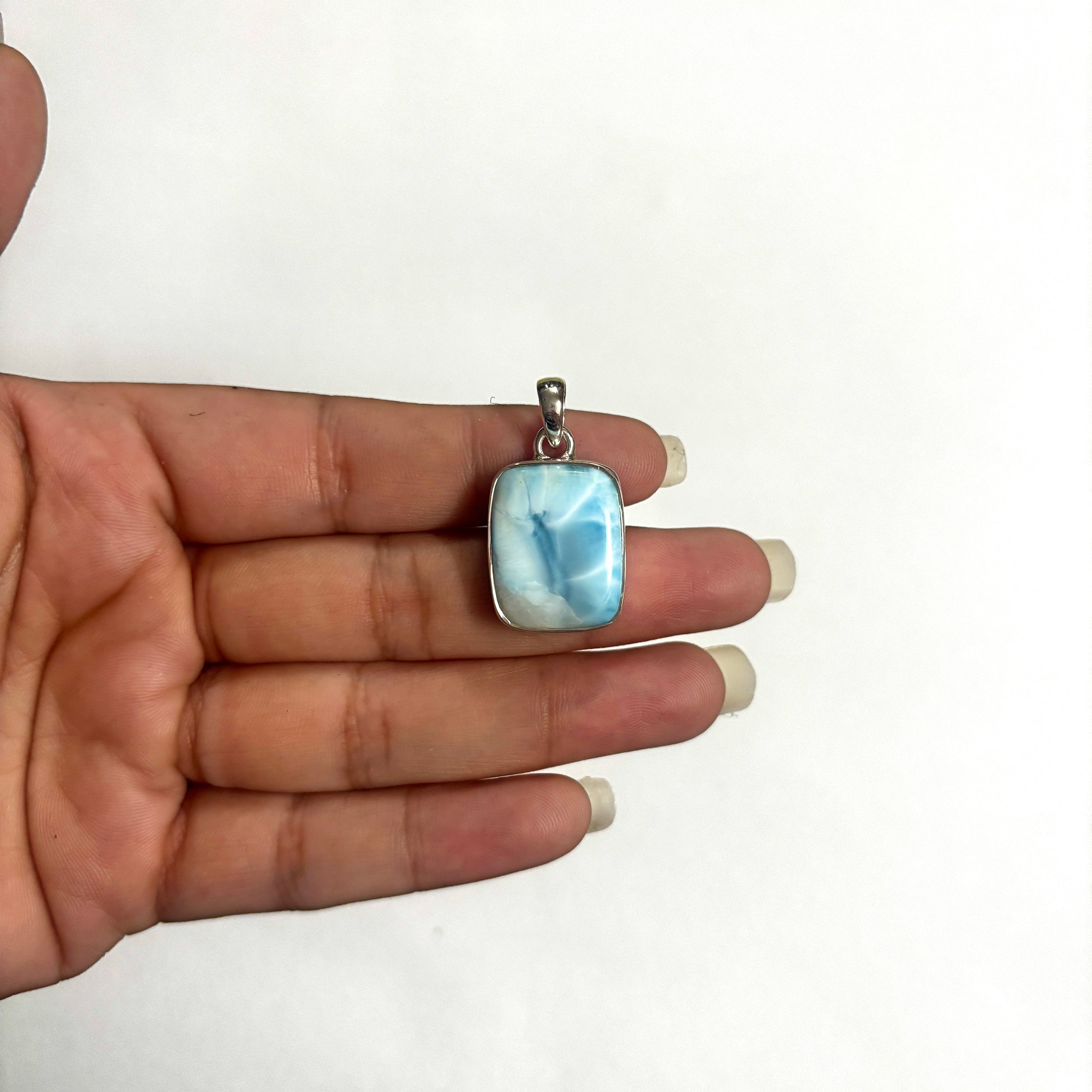 Larimar Pendant-(LAR-1-482)