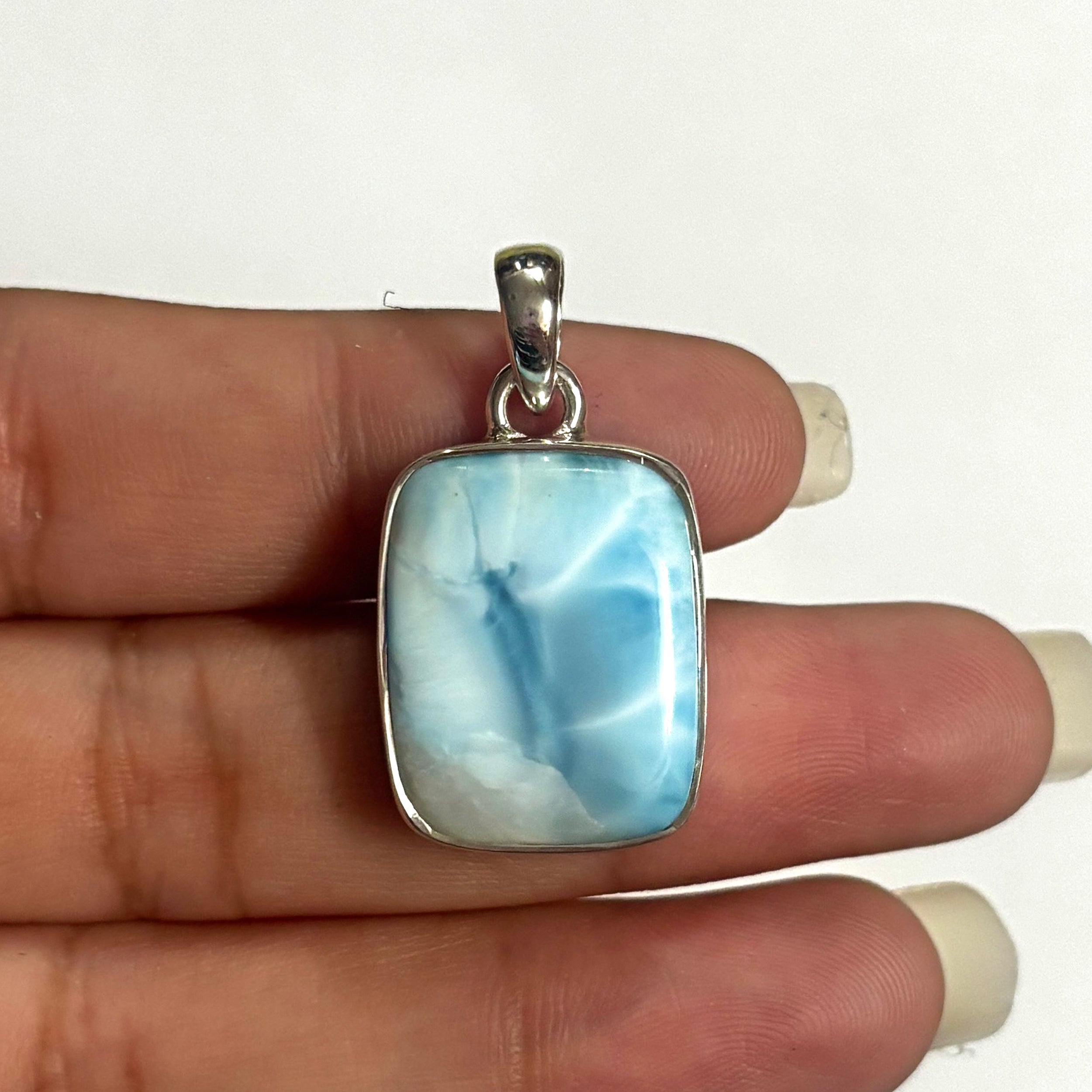 Larimar Pendant-(LAR-1-482)