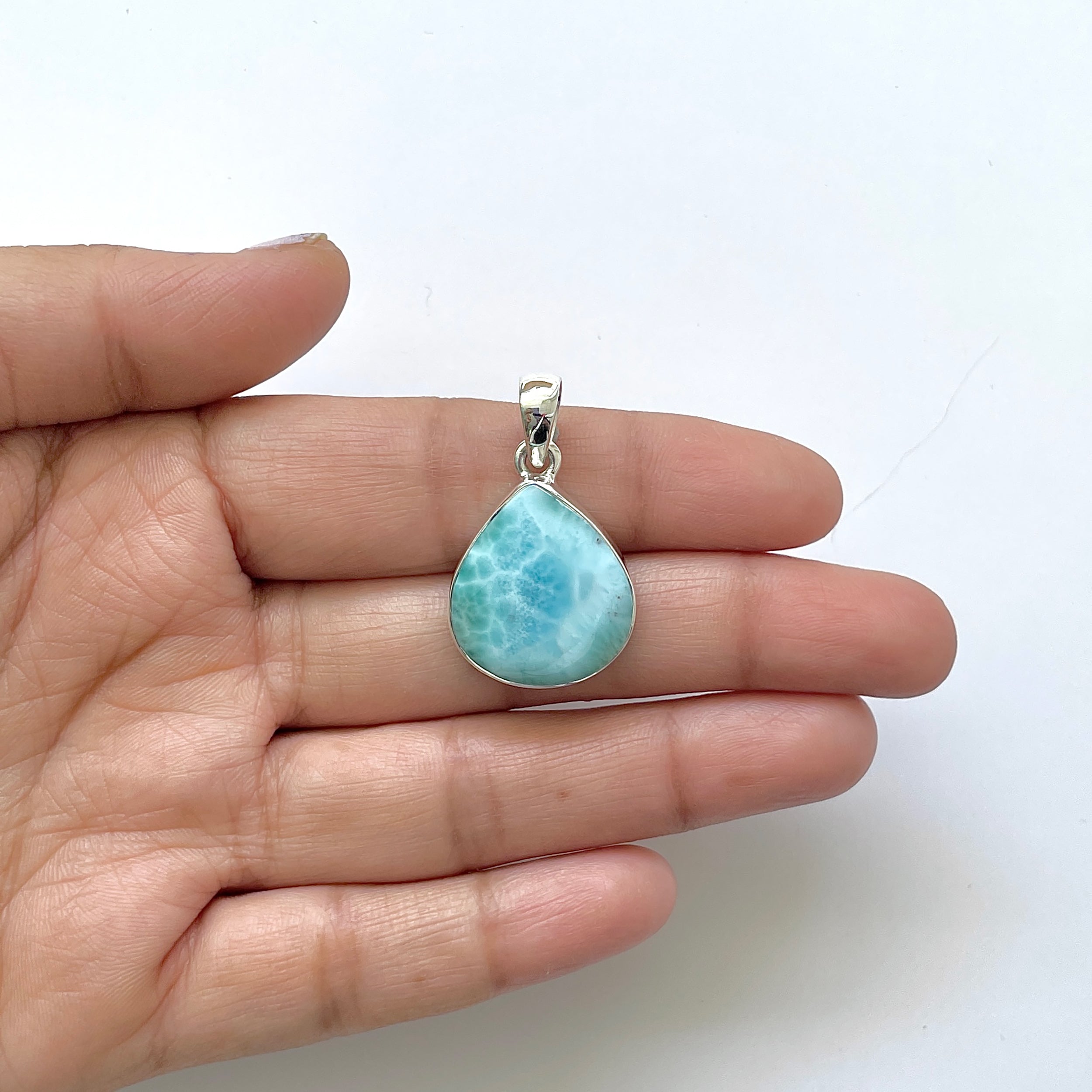 Larimar Pendant-(LAR-1-53)