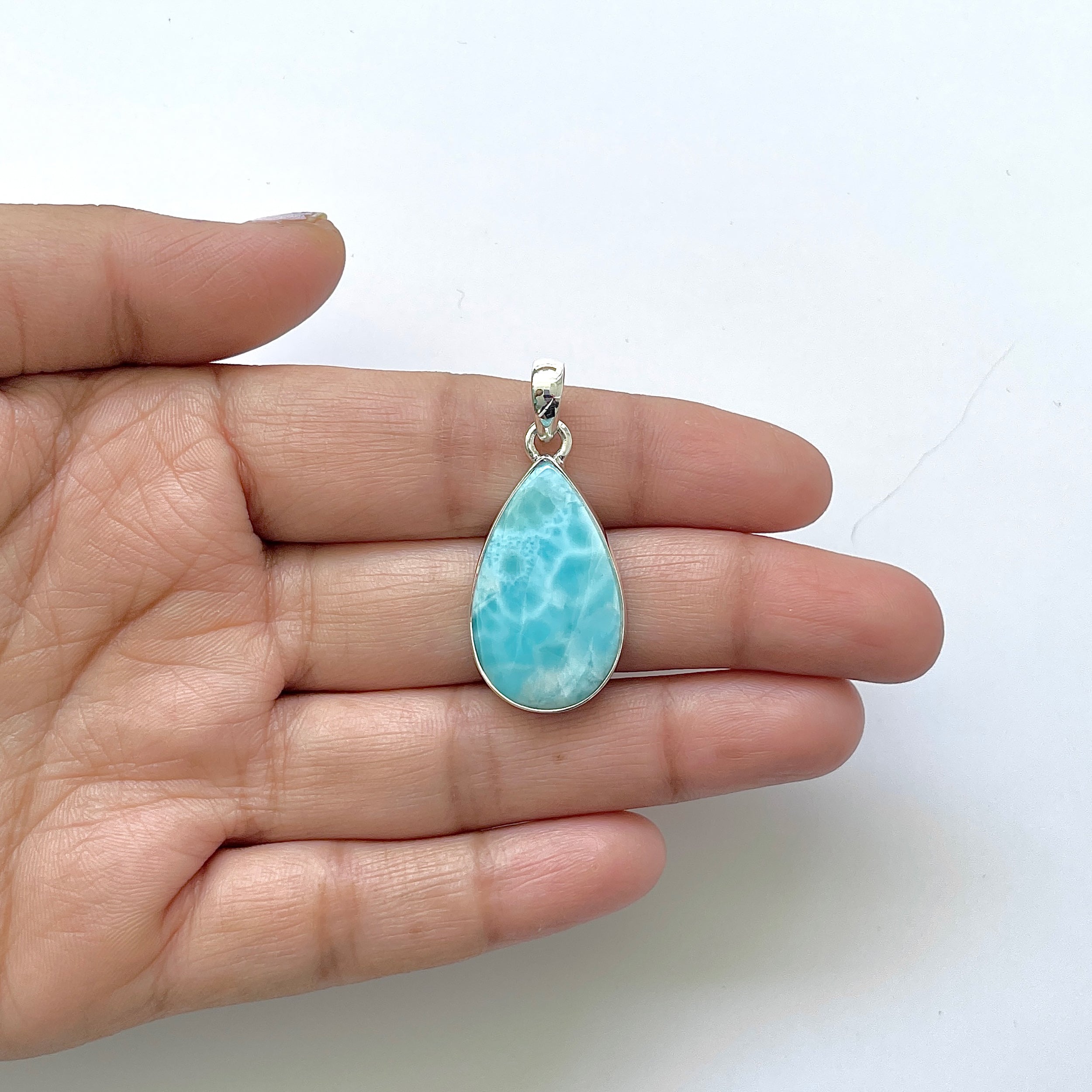 Larimar Pendant-(LAR-1-60)