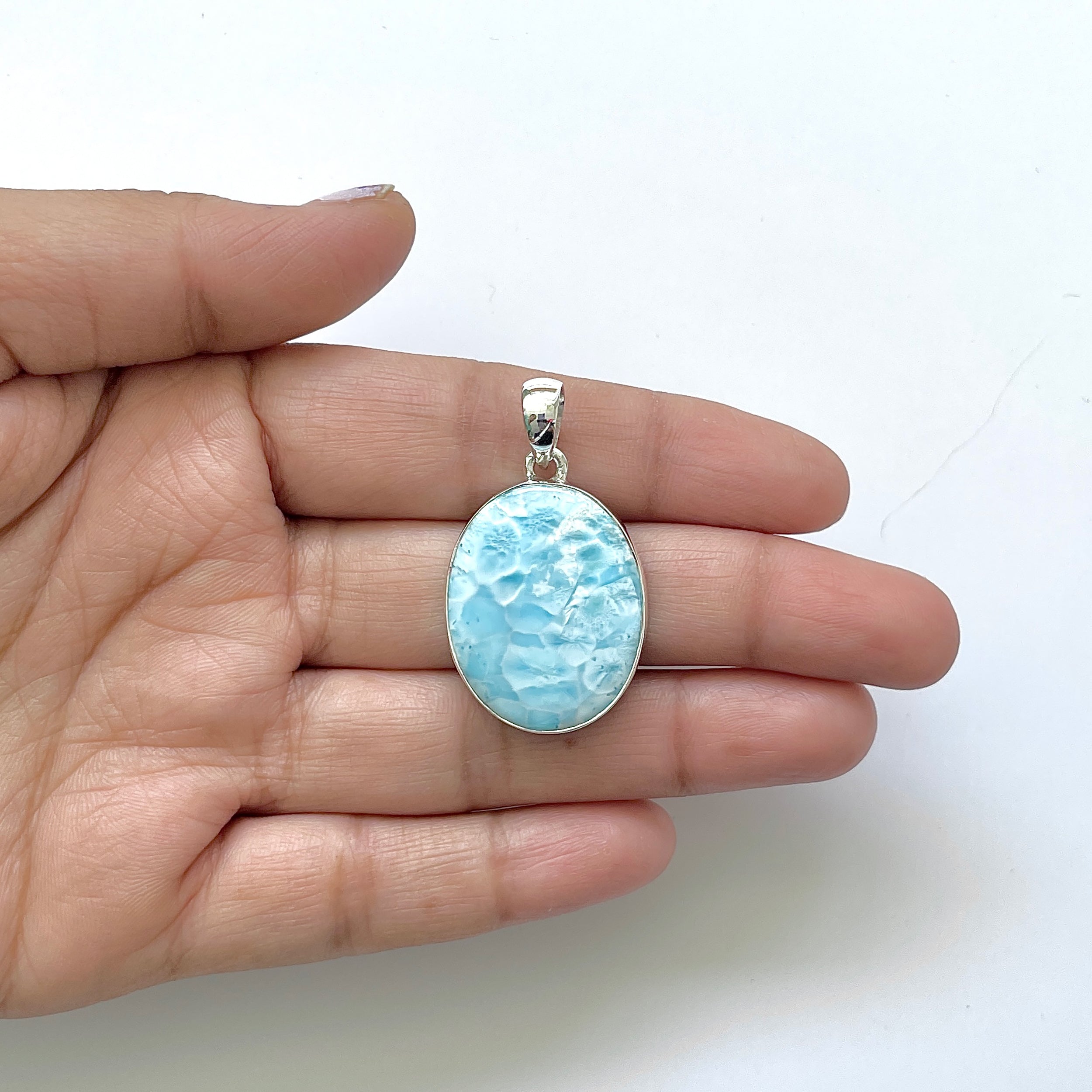 Larimar Pendant-(LAR-1-63)