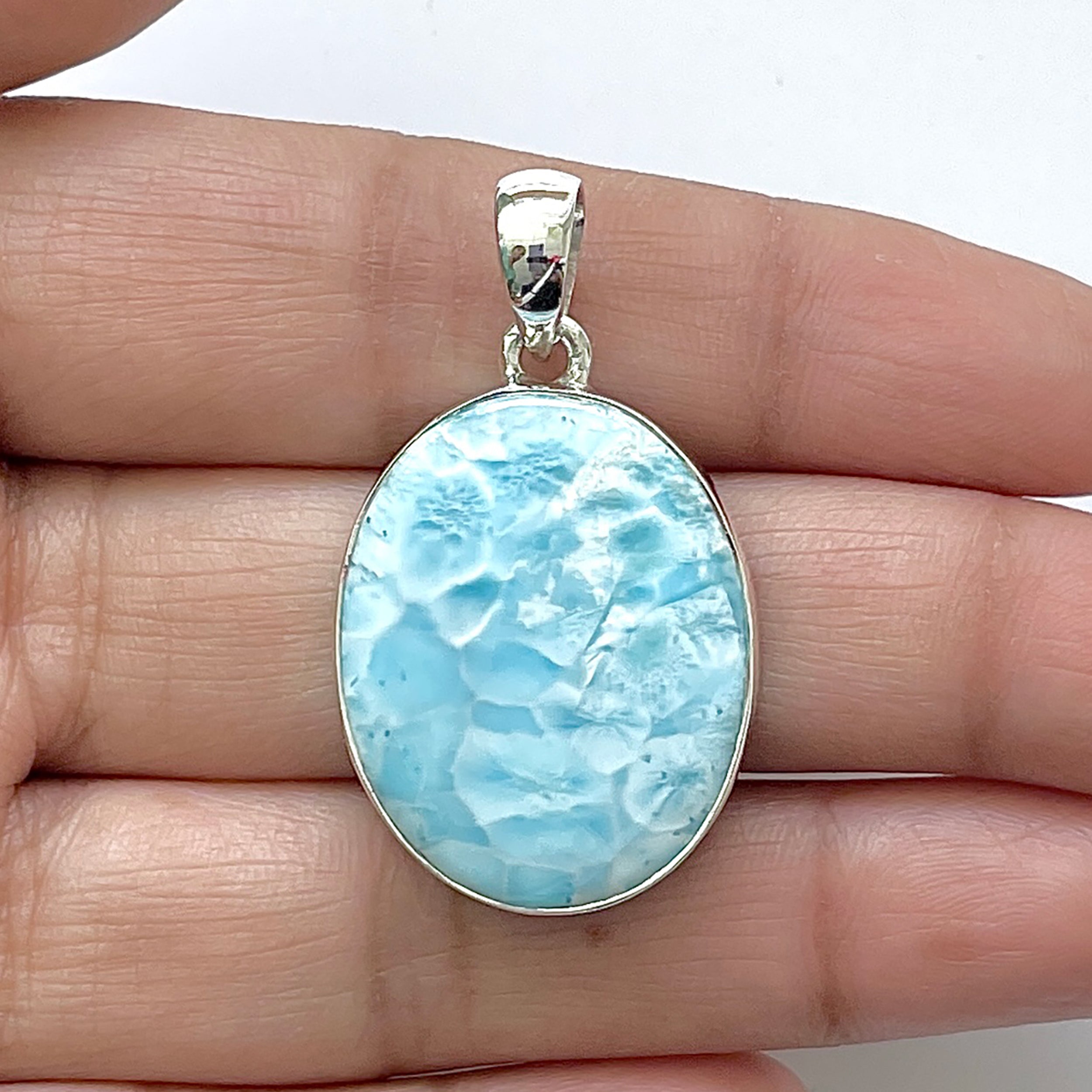 Larimar Pendant-(LAR-1-63)