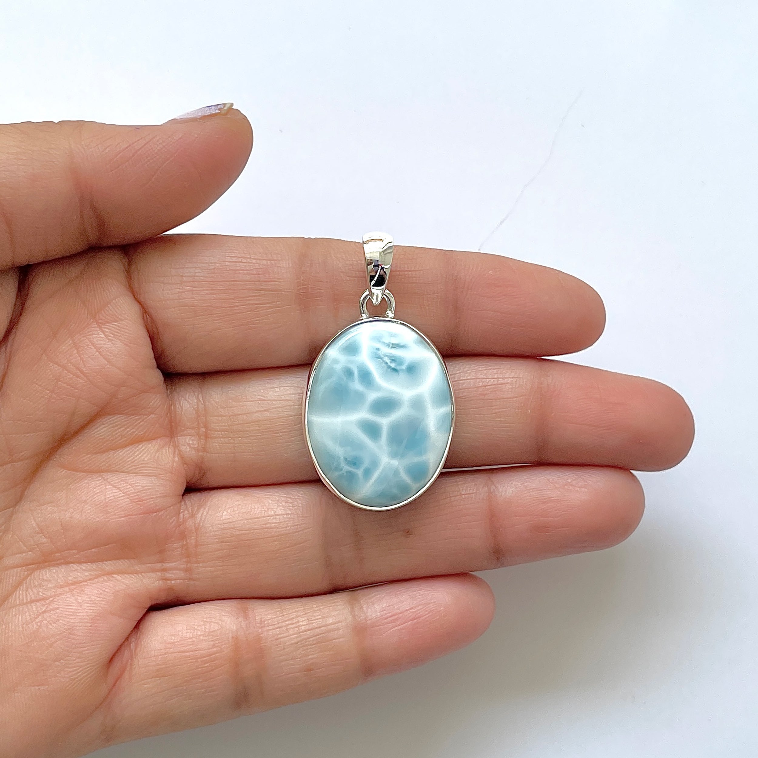Larimar Pendant-(LAR-1-9)