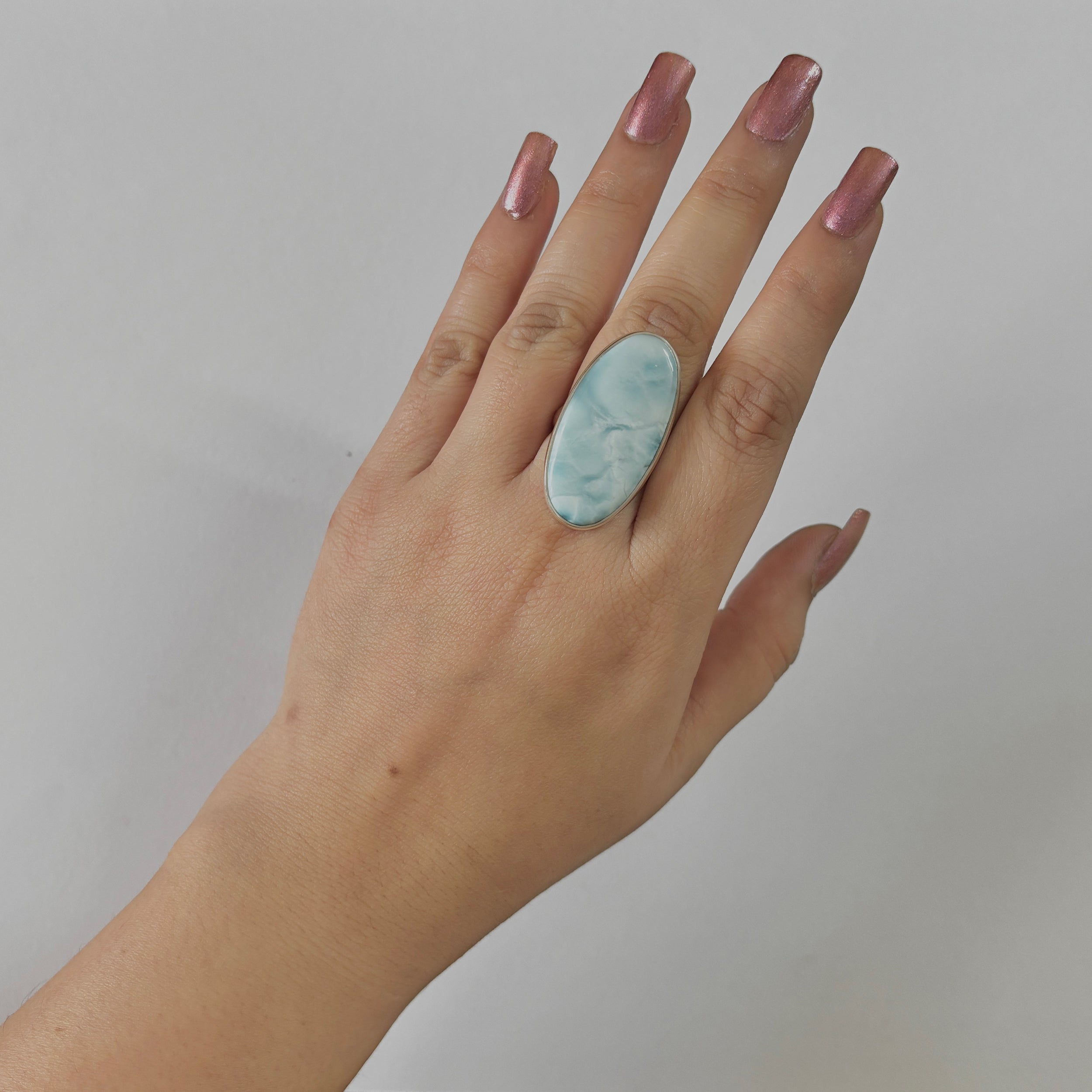 Larimar Ring-(LAR-2-105)