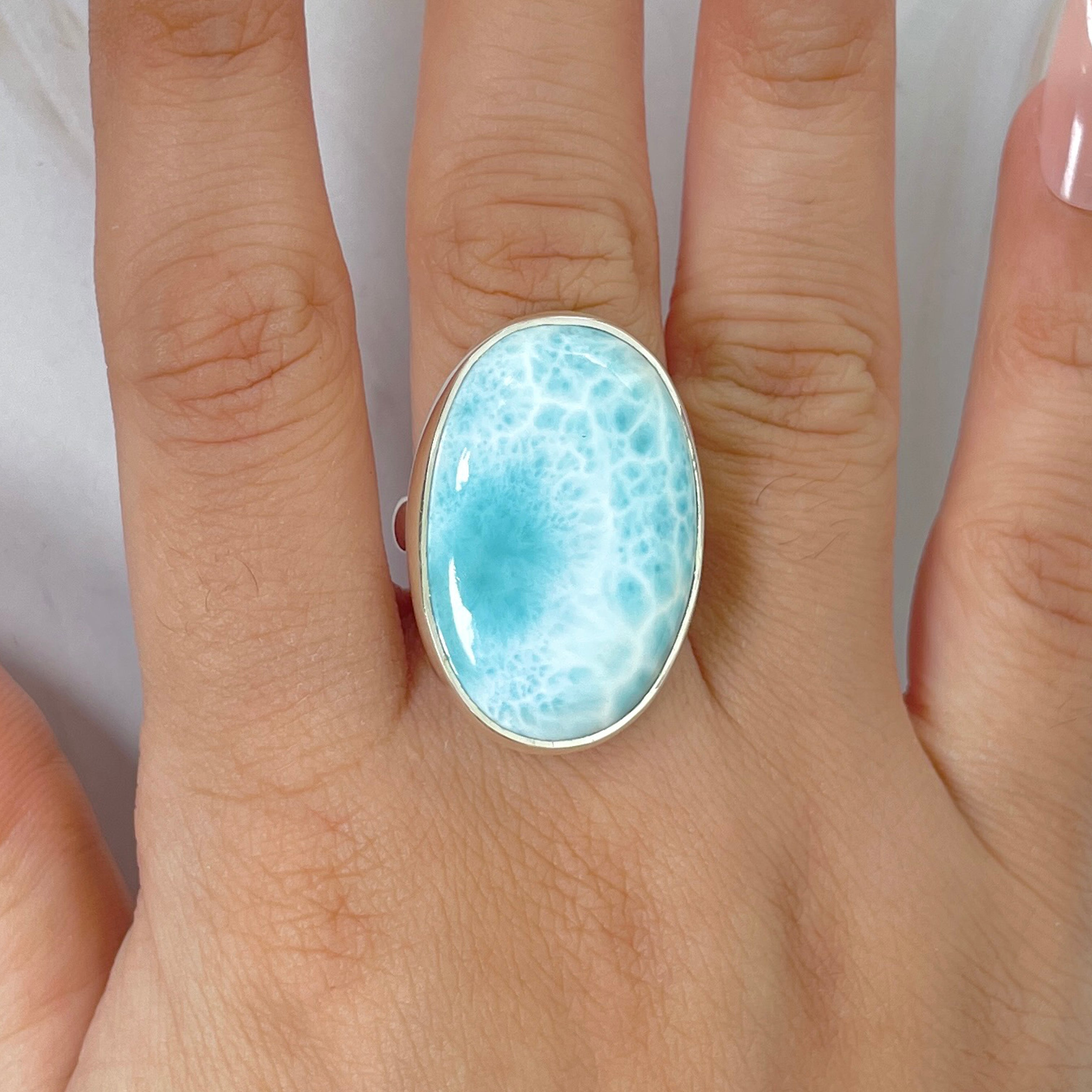 Larimar Ring-(LAR-2-111)