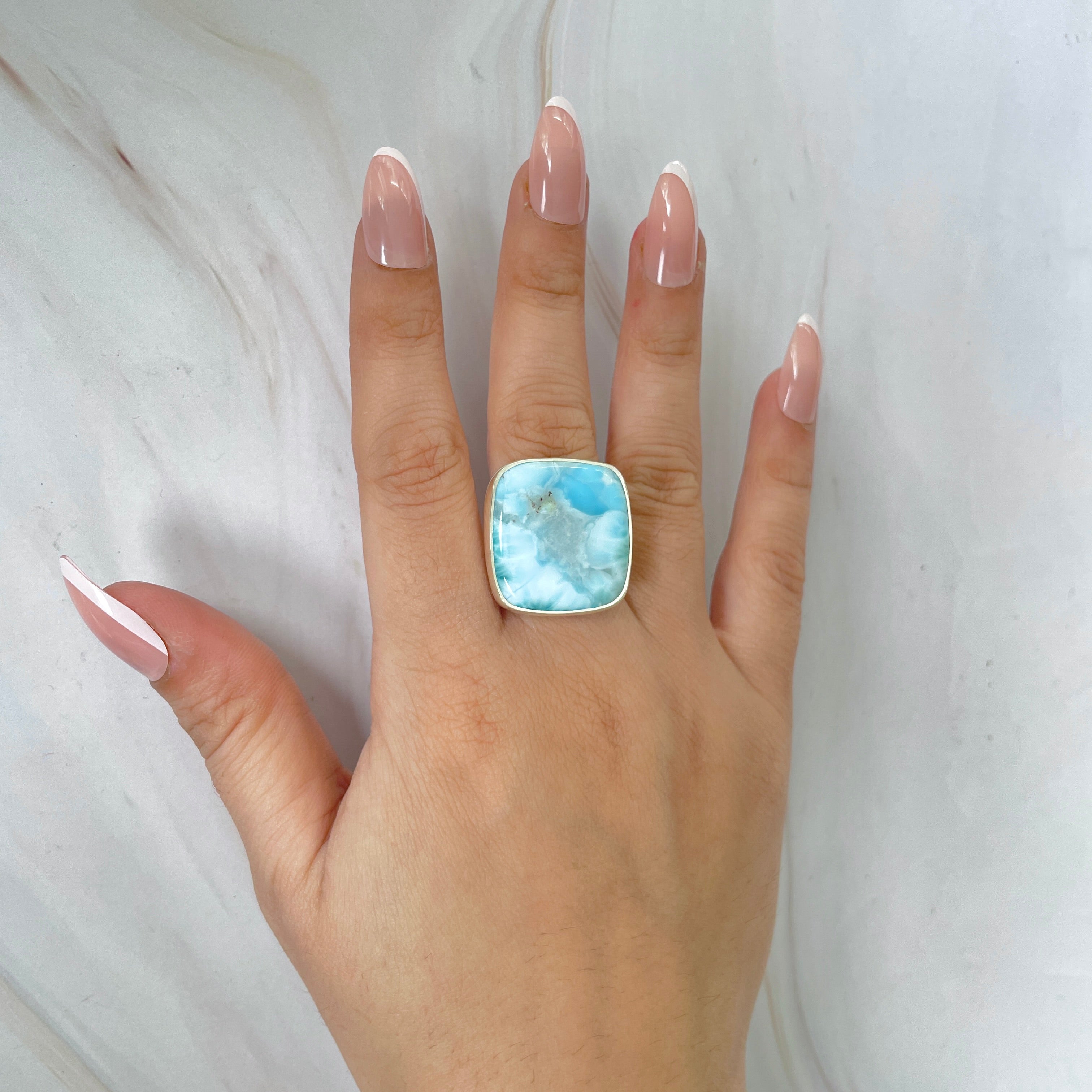 Larimar Ring-(LAR-2-112)