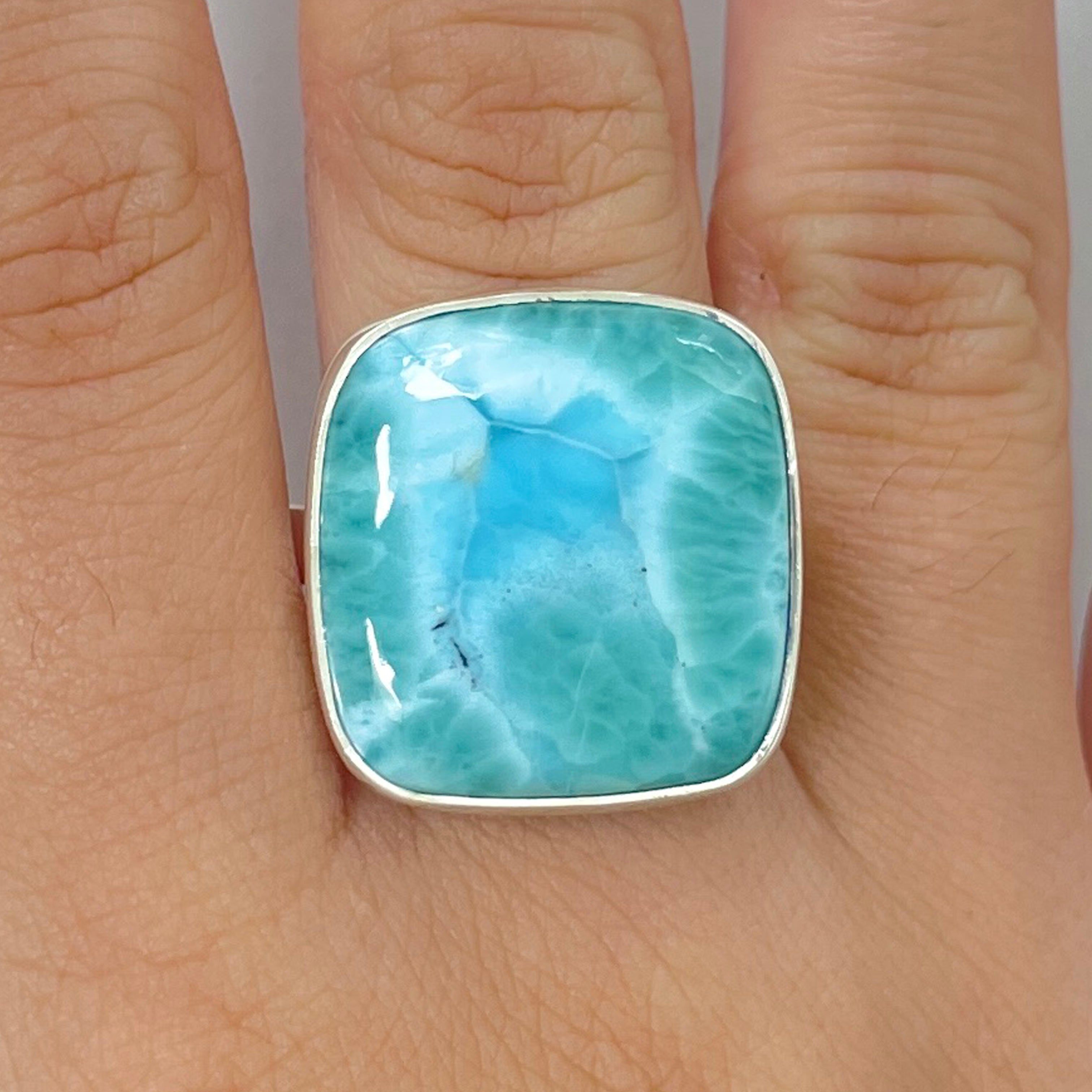Larimar Ring-(LAR-2-119)