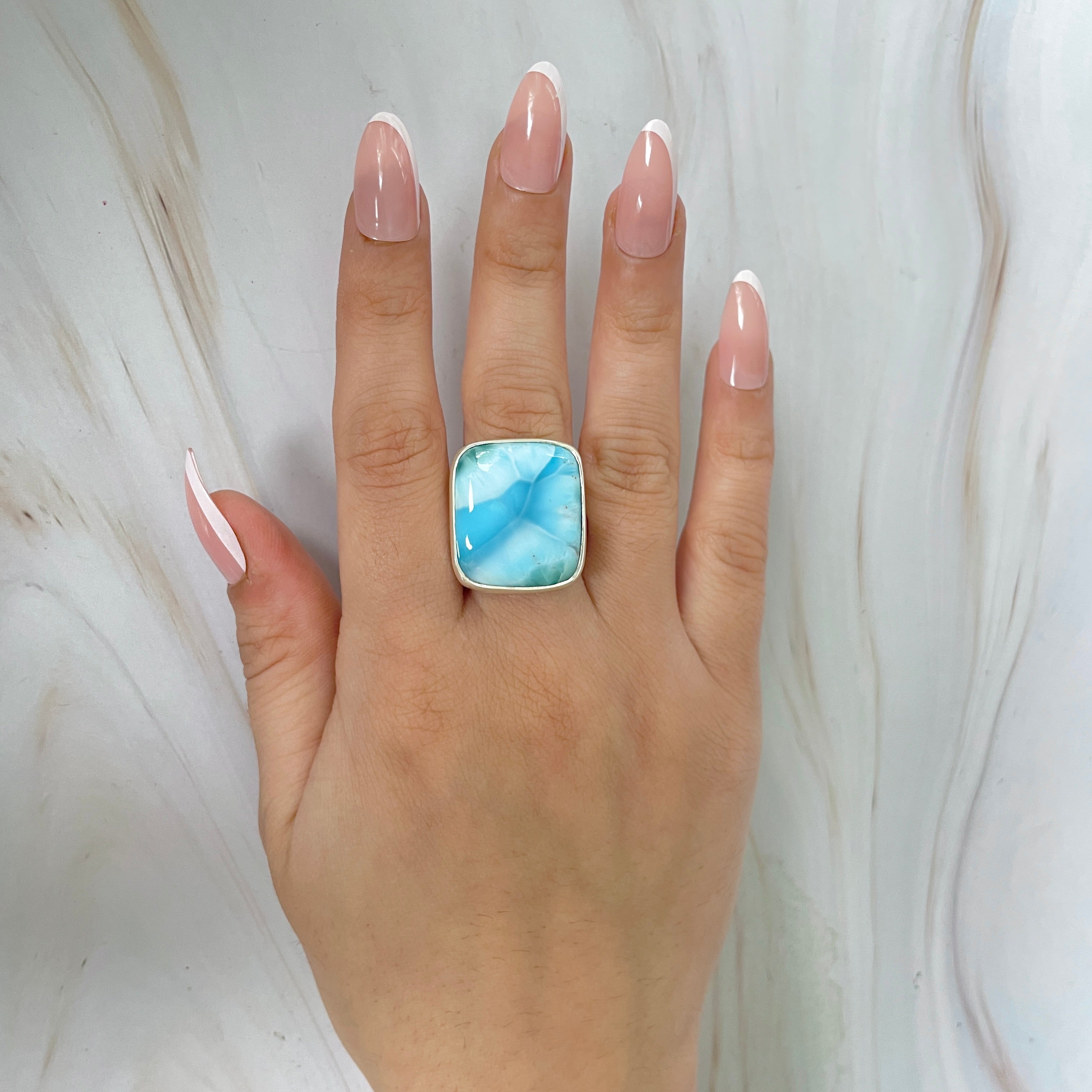 Larimar Ring-(LAR-2-120)
