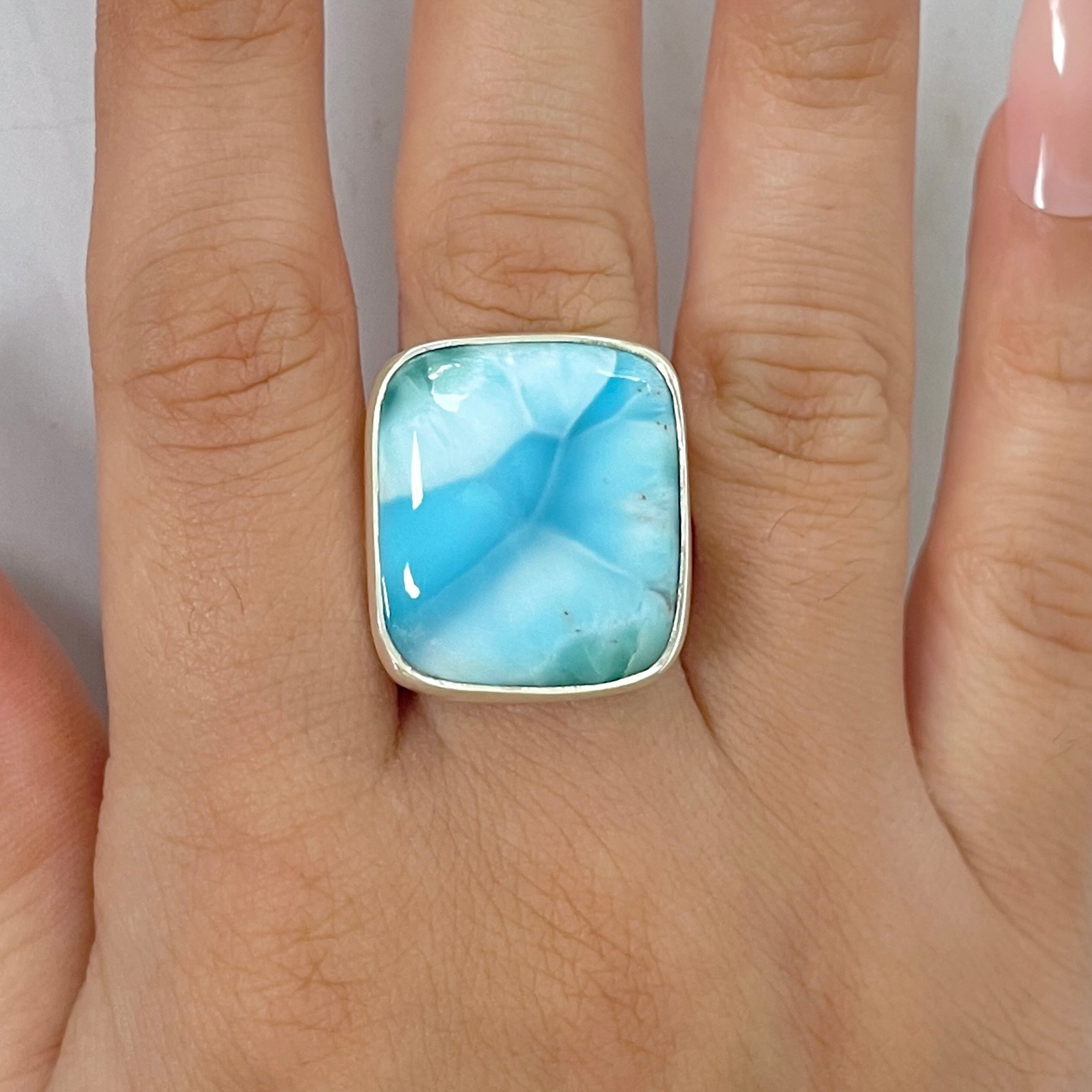 Larimar Ring-(LAR-2-120)