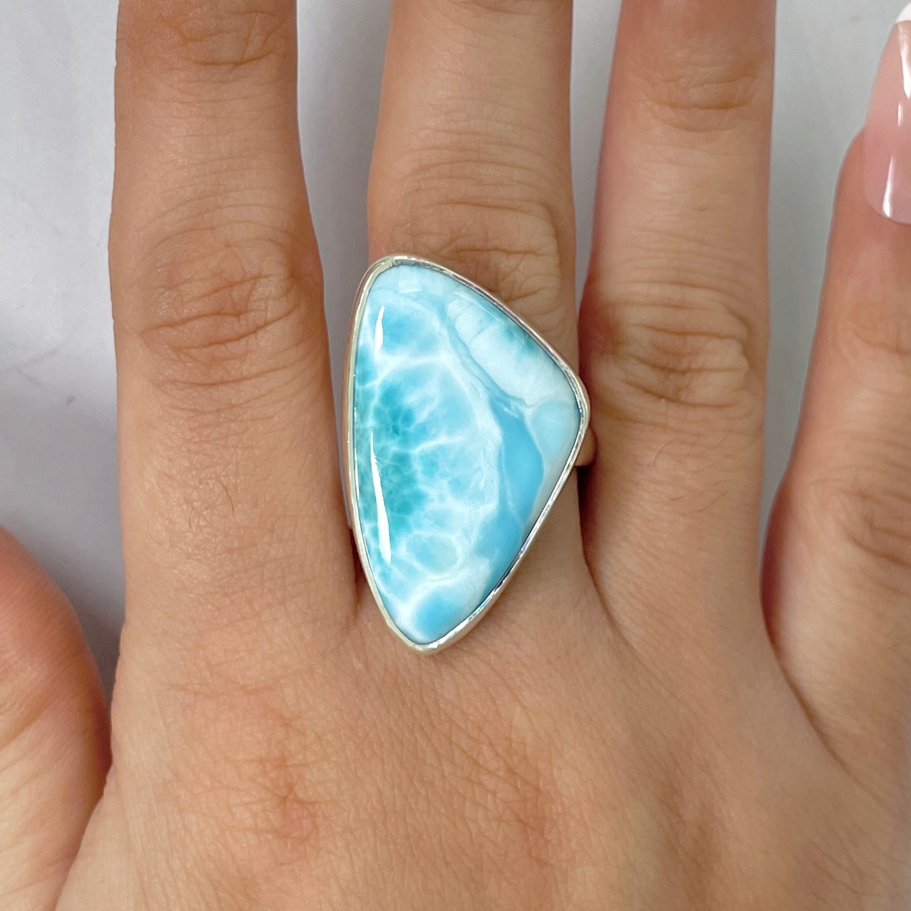 Larimar Ring-(LAR-2-122)
