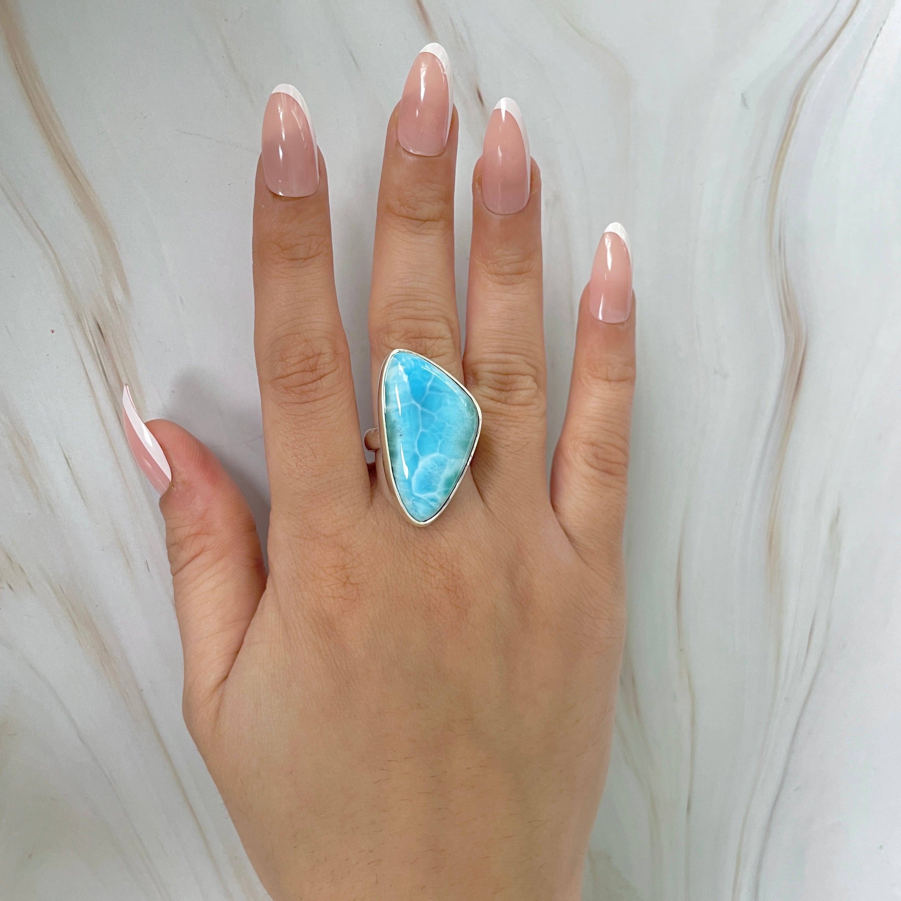 Larimar Ring-(LAR-2-128)