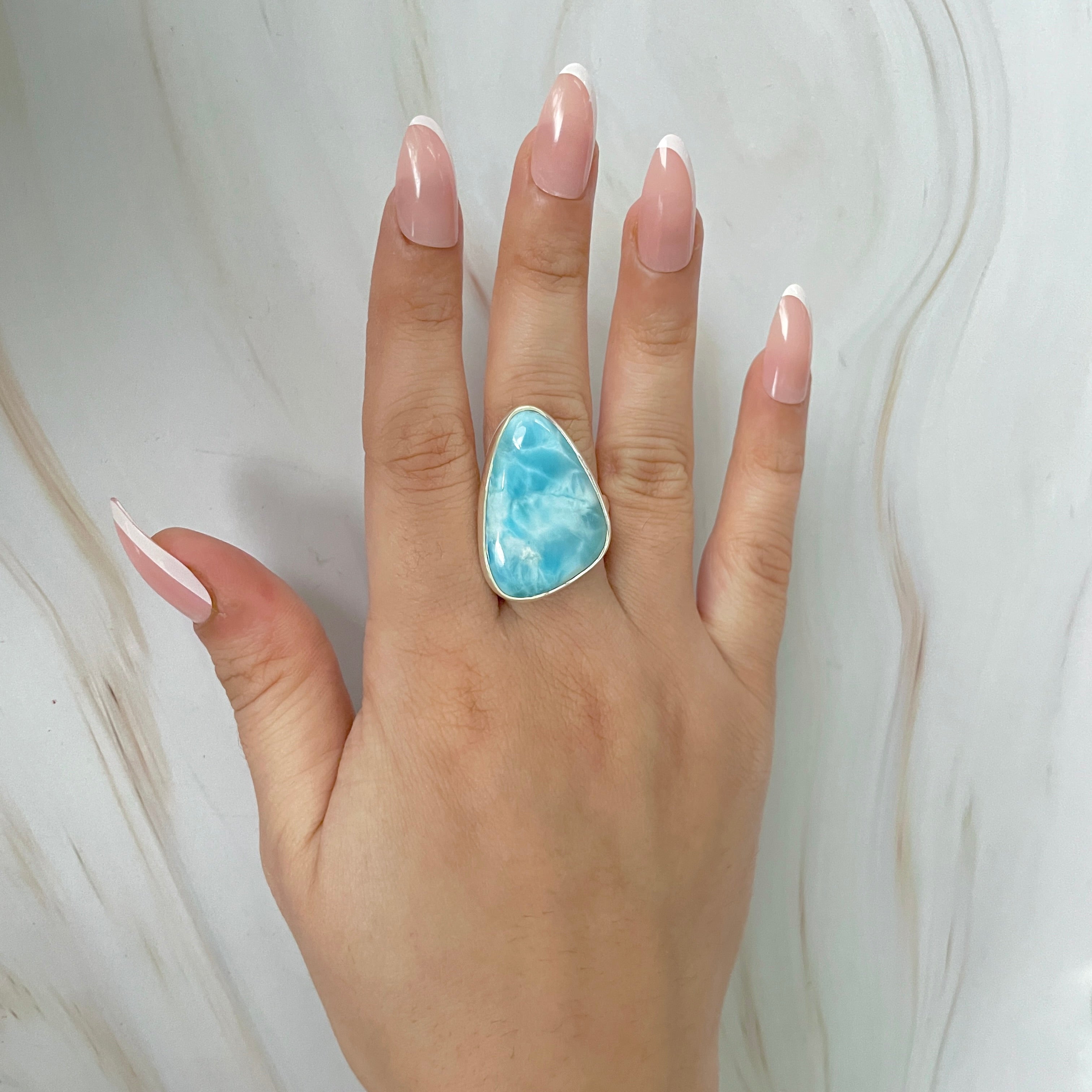 Larimar Ring-(LAR-2-129)