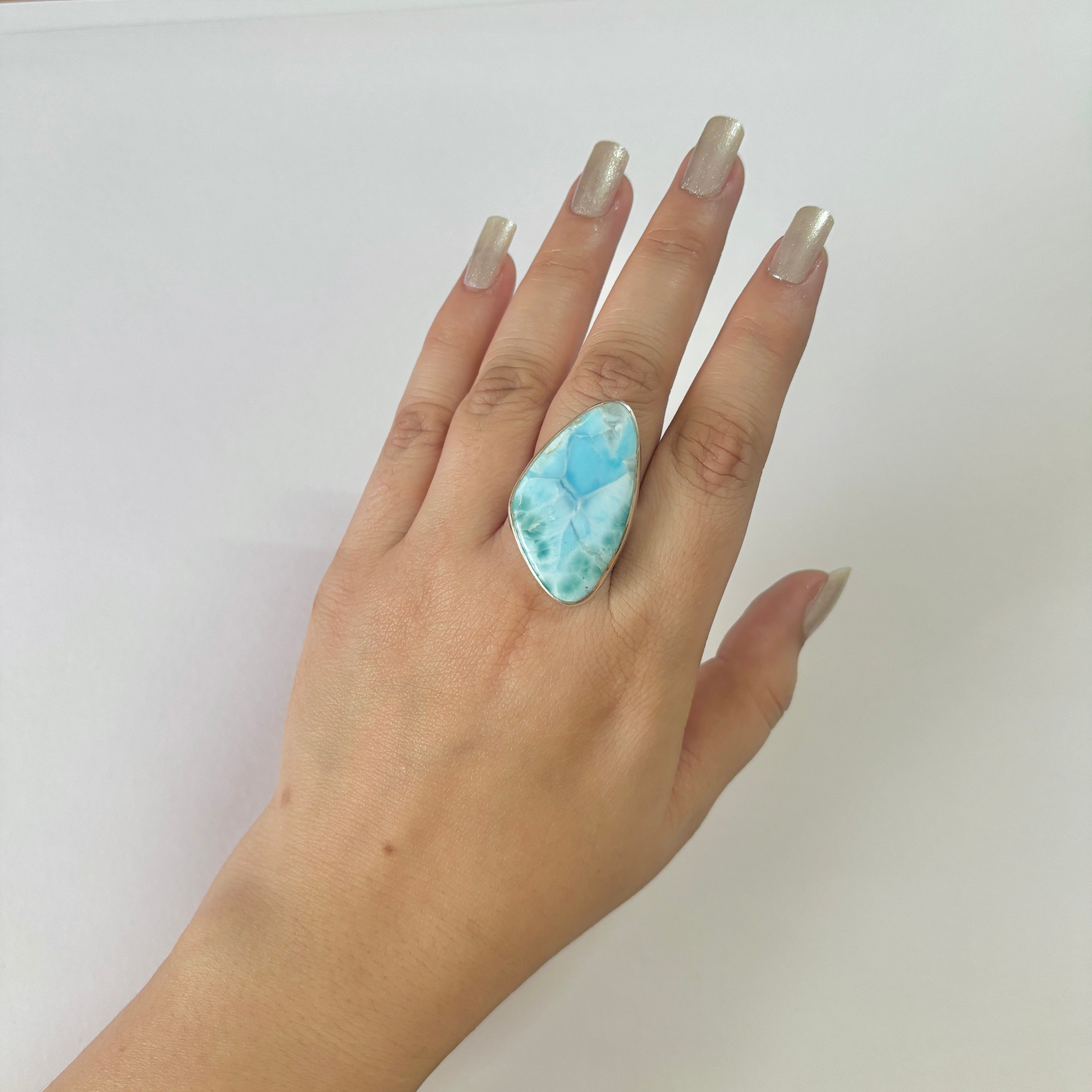 Larimar Ring-(LAR-2-154)