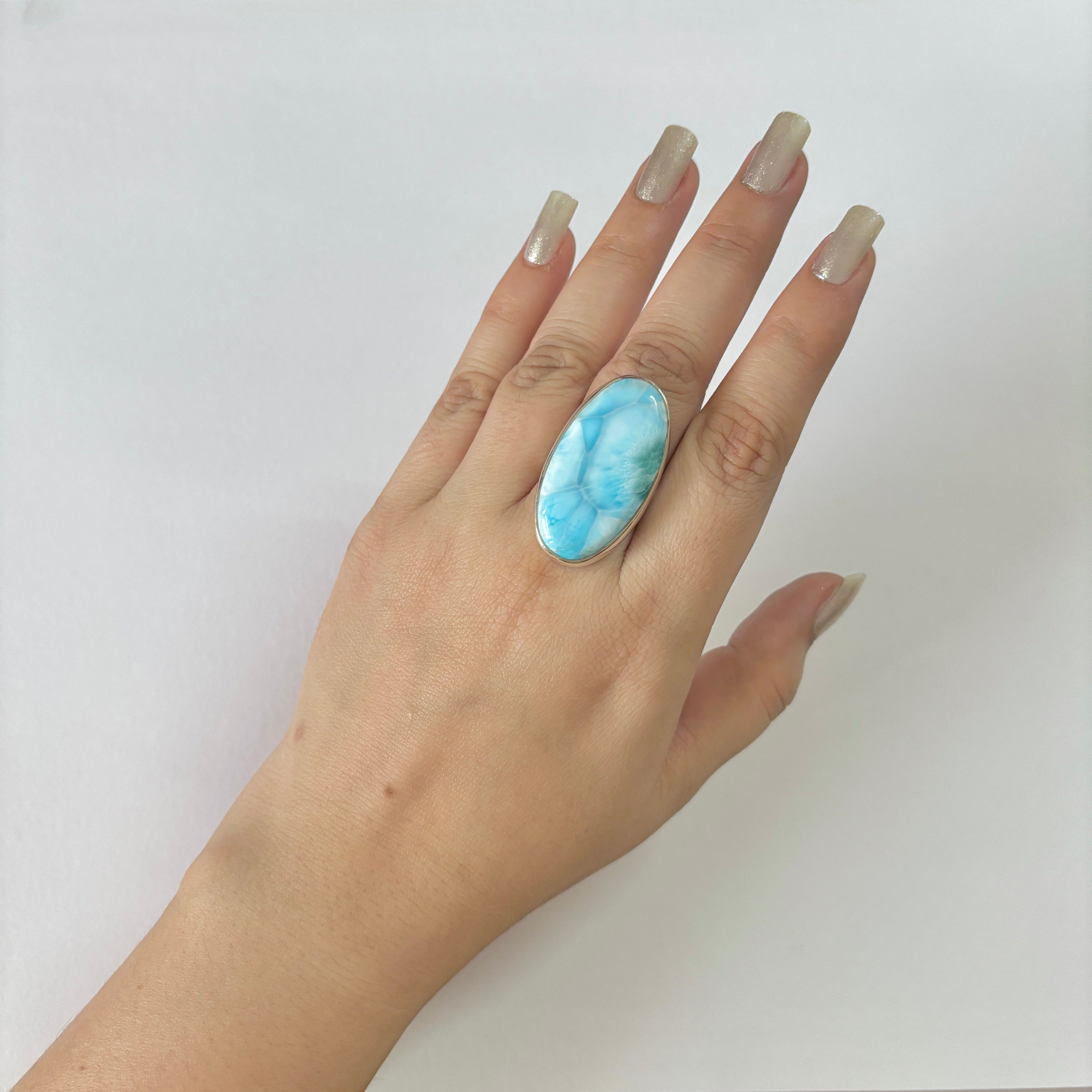Larimar Ring-(LAR-2-155)