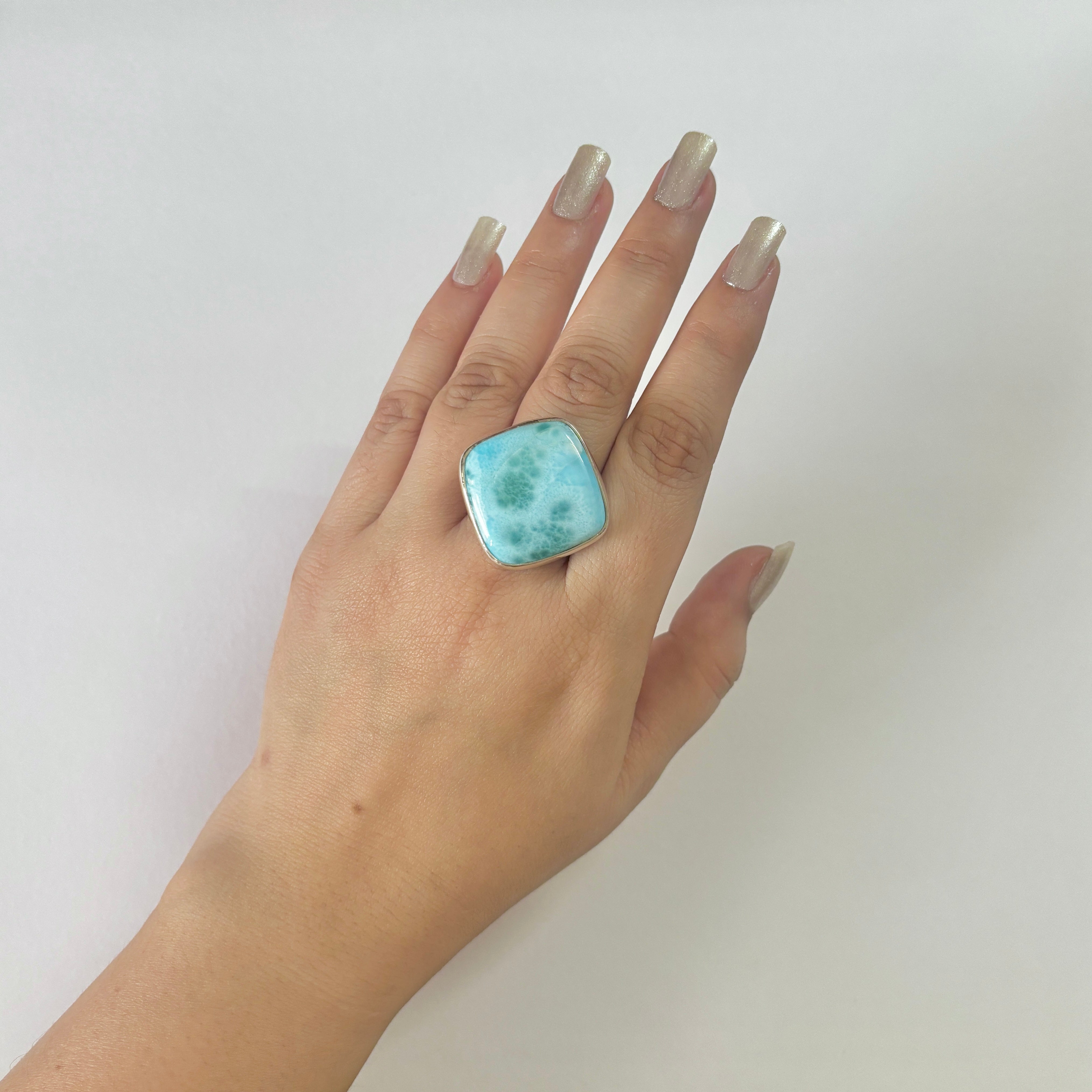 Larimar Ring-(LAR-2-157)