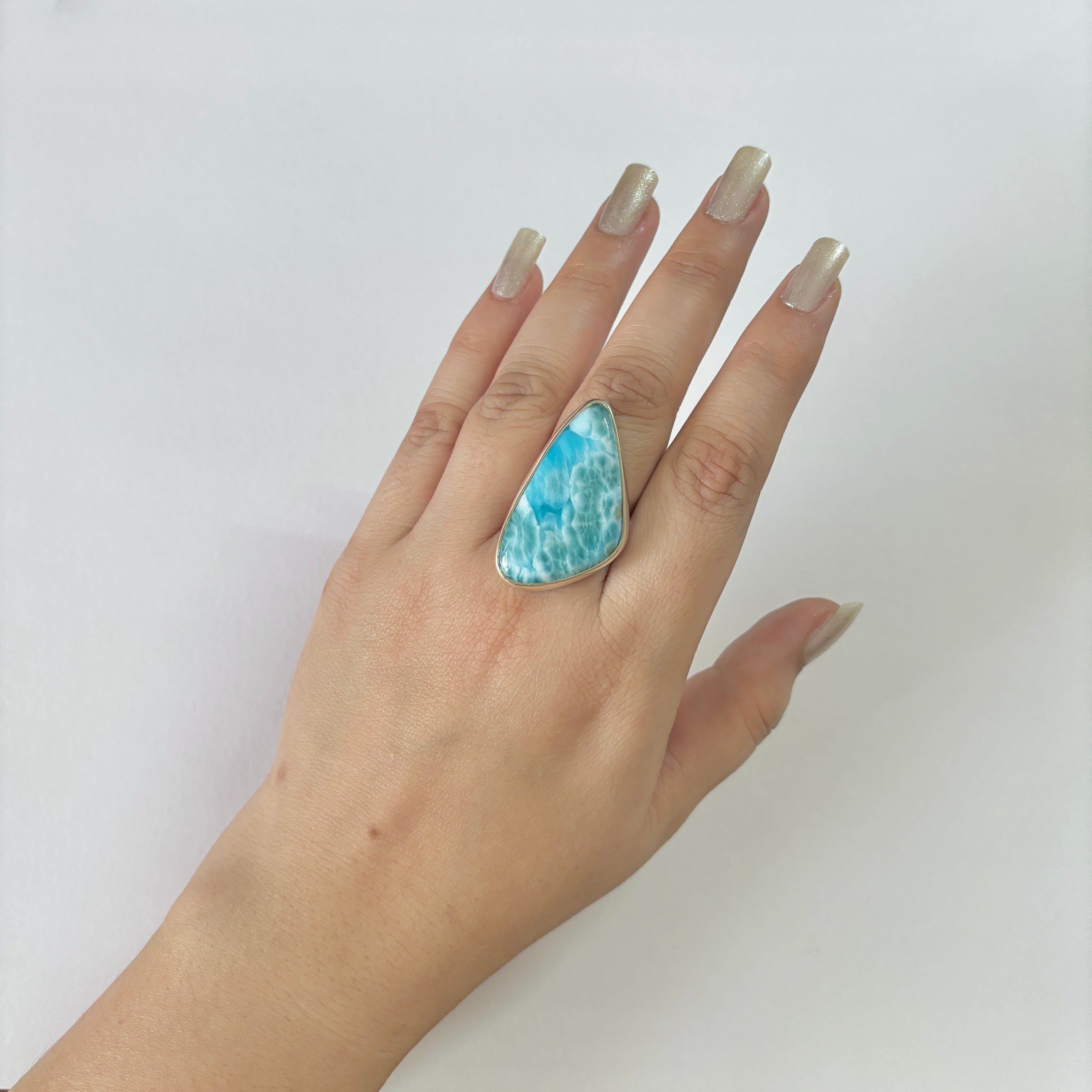 Larimar Ring-(LAR-2-160)