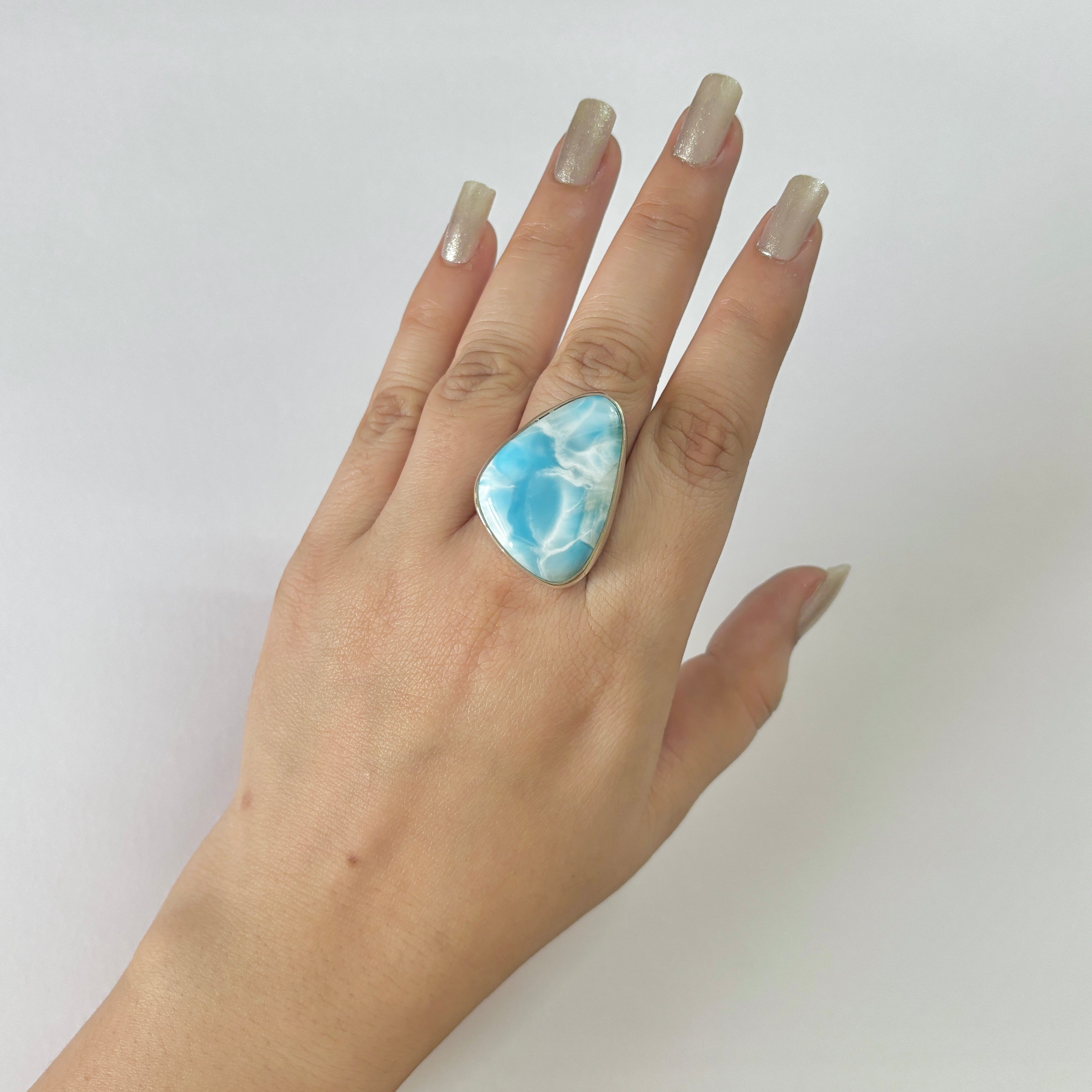 Larimar Ring-(LAR-2-161)