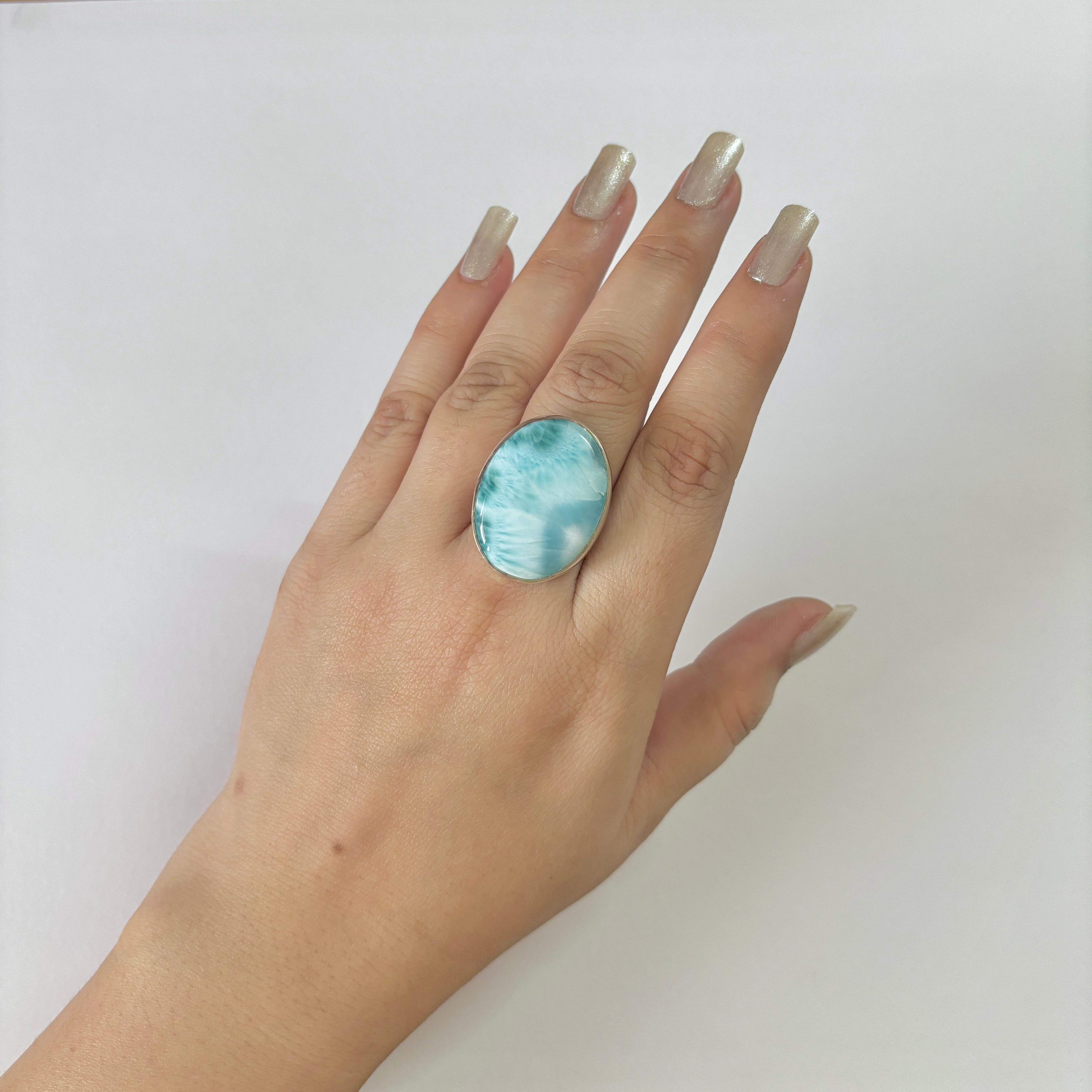 Larimar Ring-(LAR-2-168)