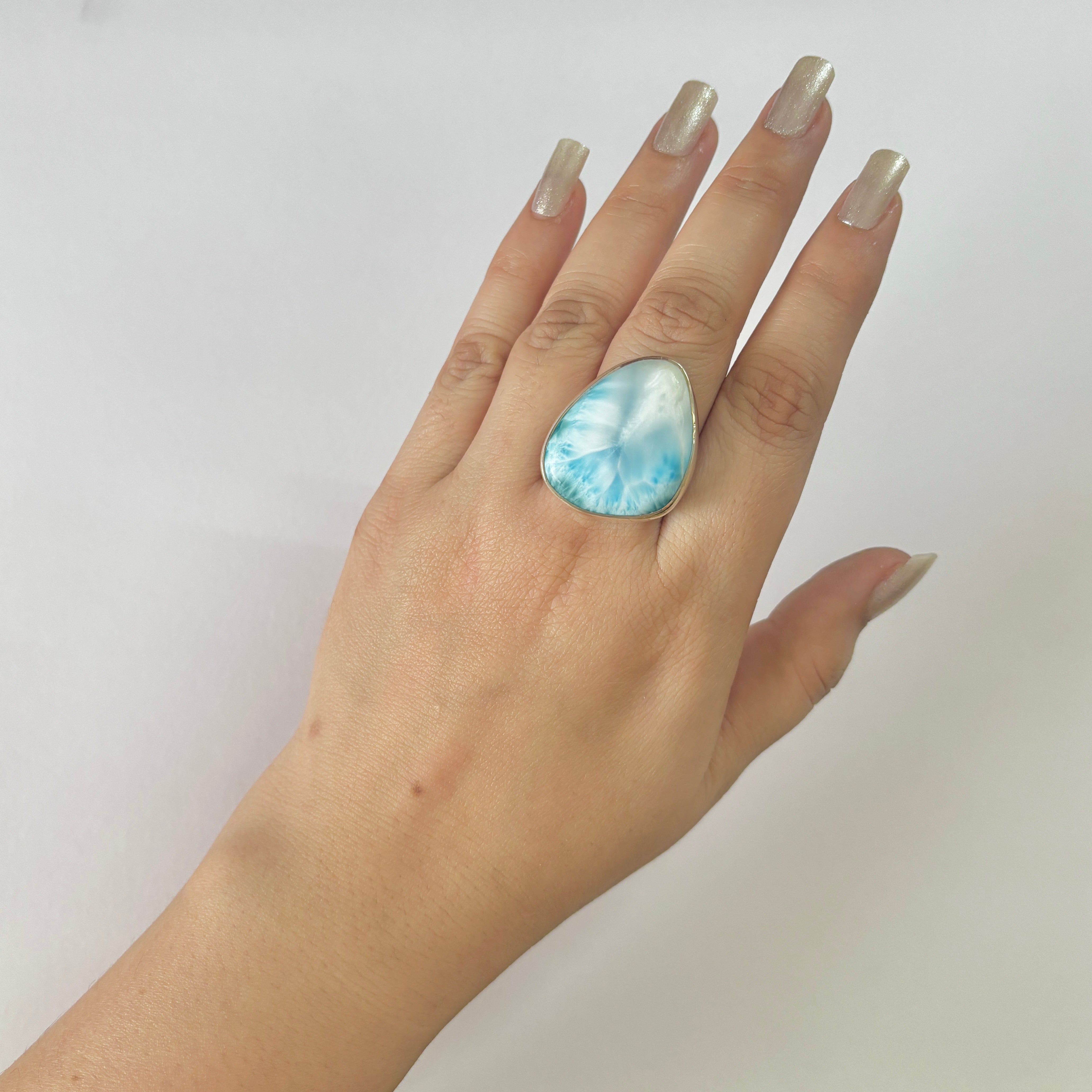Larimar Ring-(LAR-2-176)