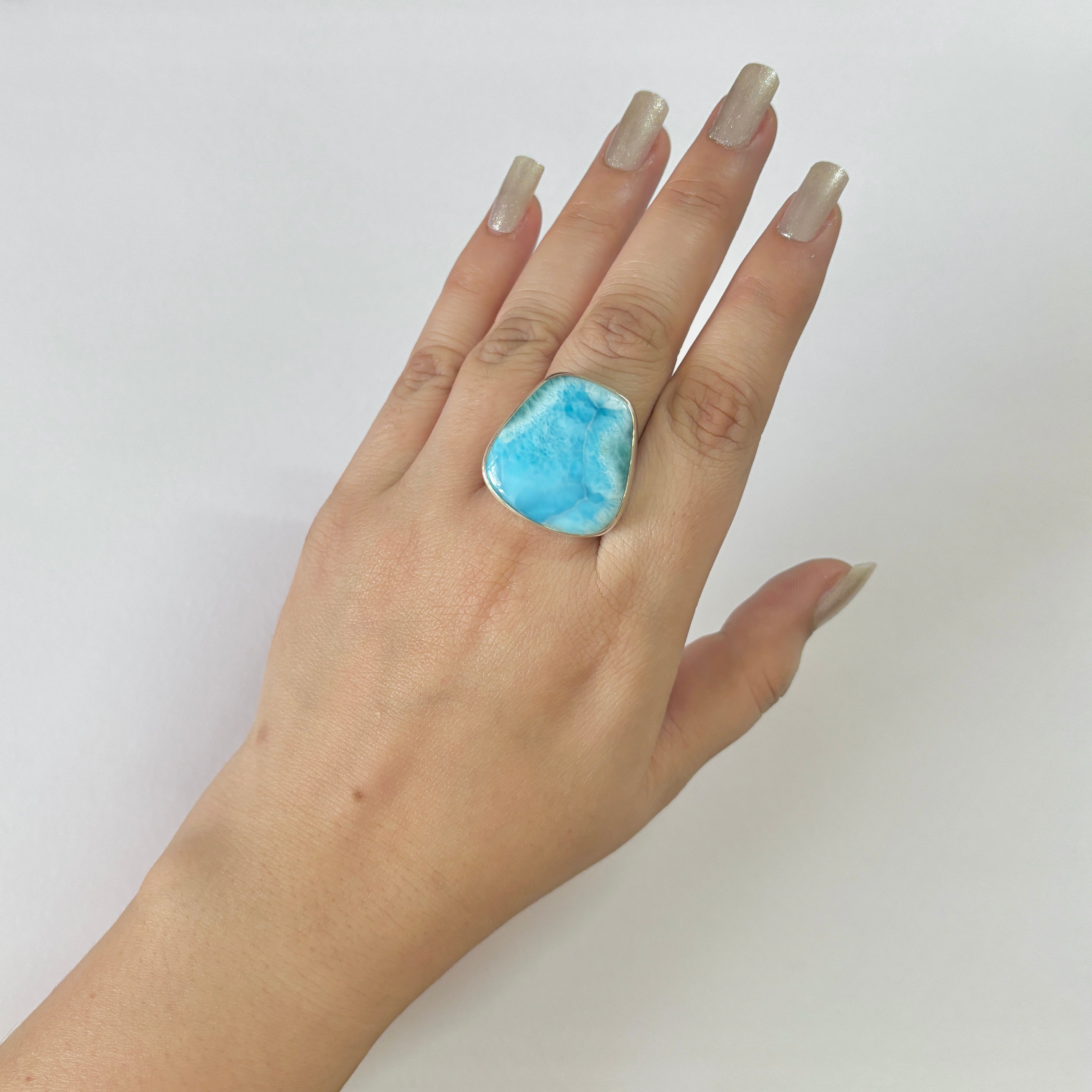 Larimar Ring-(LAR-2-177)